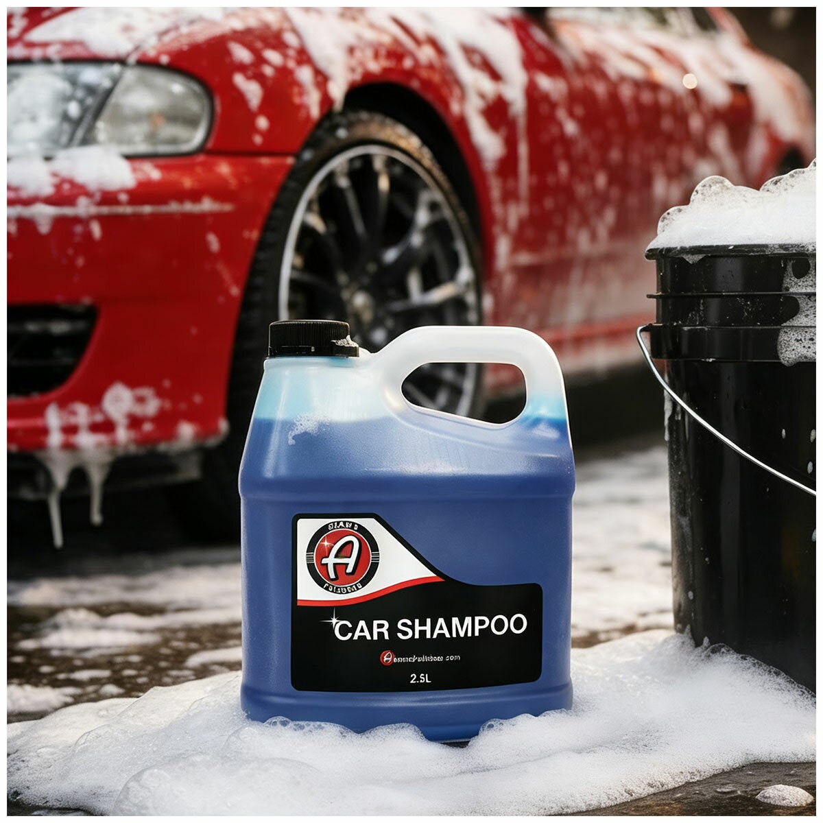 Adam's Polishes 2.5 Litre Car Shampoo Concentrated Wash Soap pH Balanced — image 3
