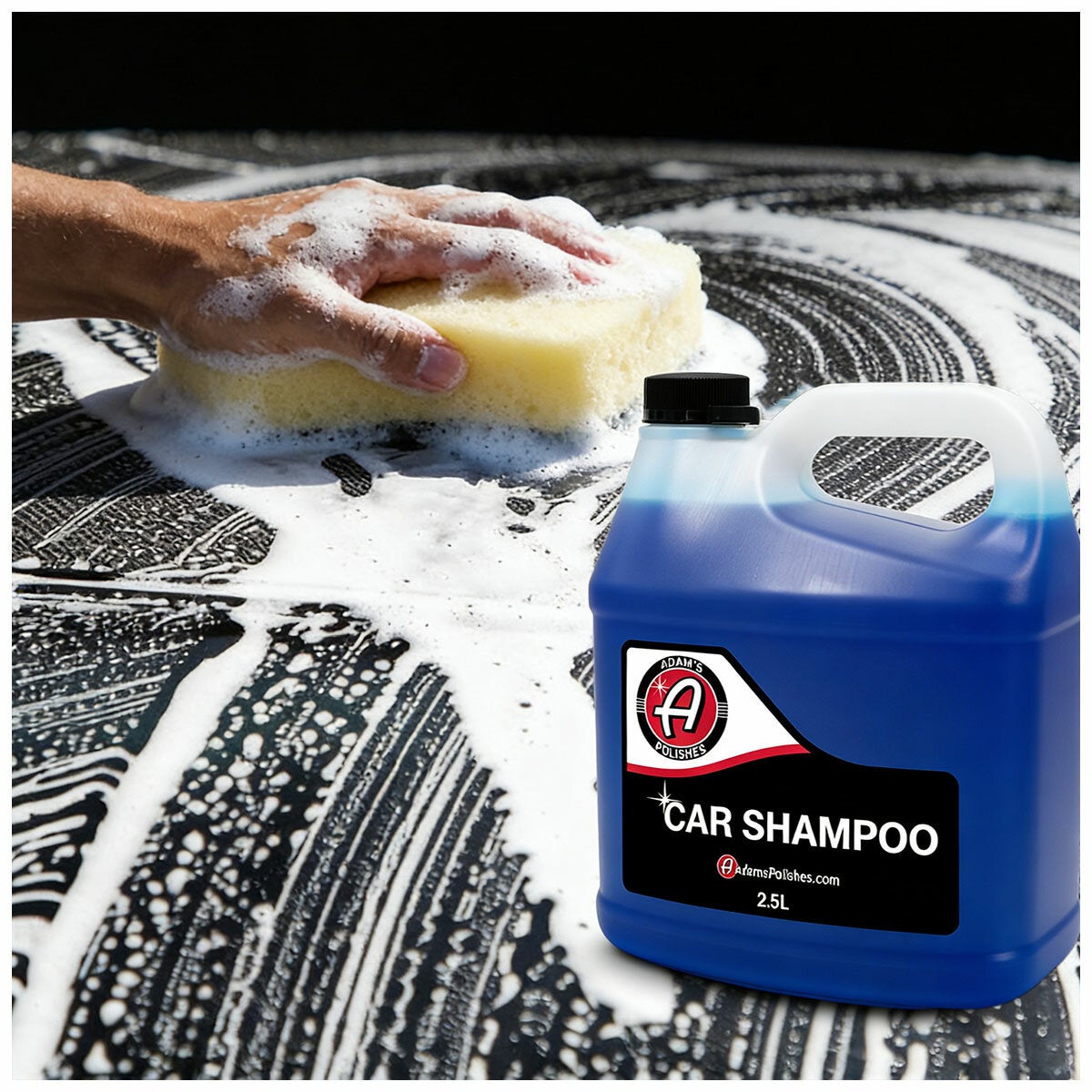 Adam's Polishes 2.5 Litre Car Shampoo Concentrated Wash Soap pH Balanced — image 4