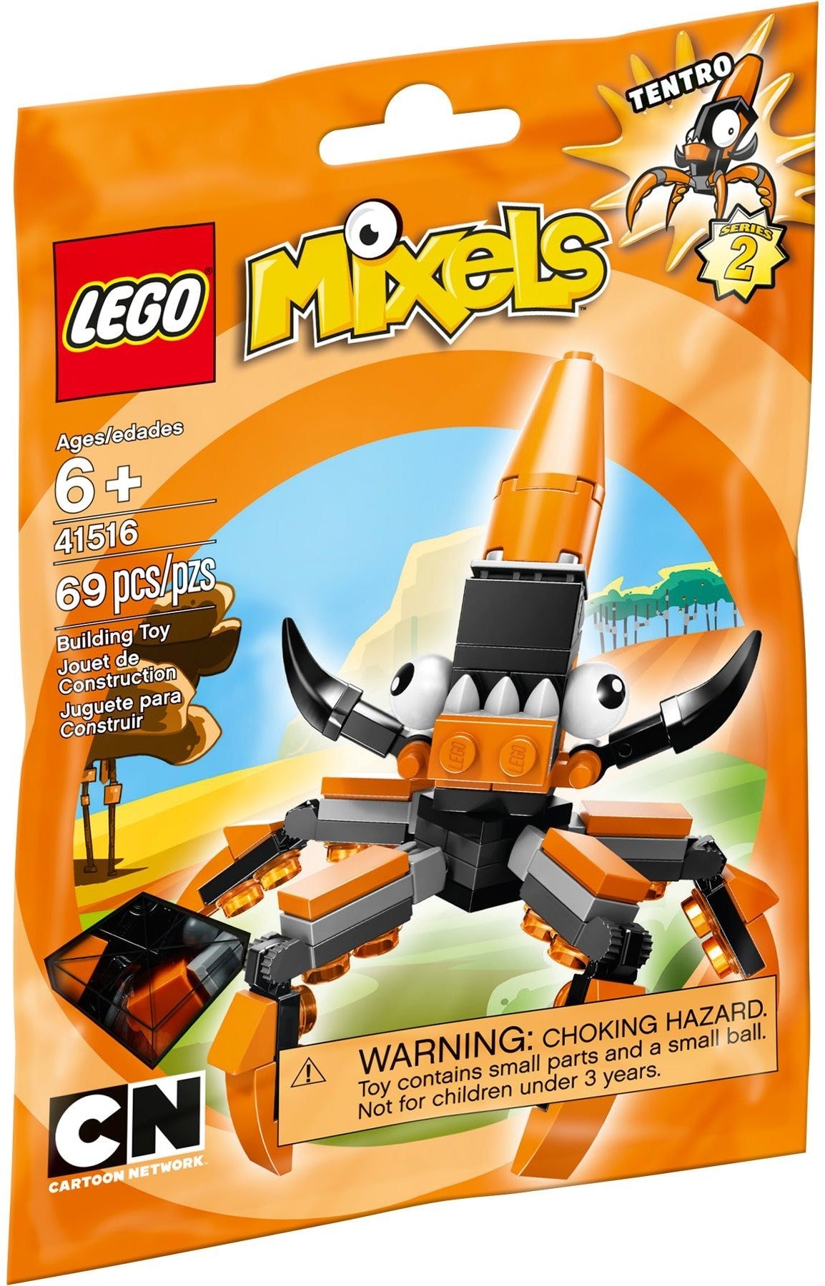 LEGO 41516 Tentro | Flexers Tribe | Rubberlands Mixel - SuperSaverAU - view 1