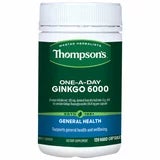 Thompson's Ginkgo 6000 One A Day 120 Capsule Pack for Memory and Circulation — image 7