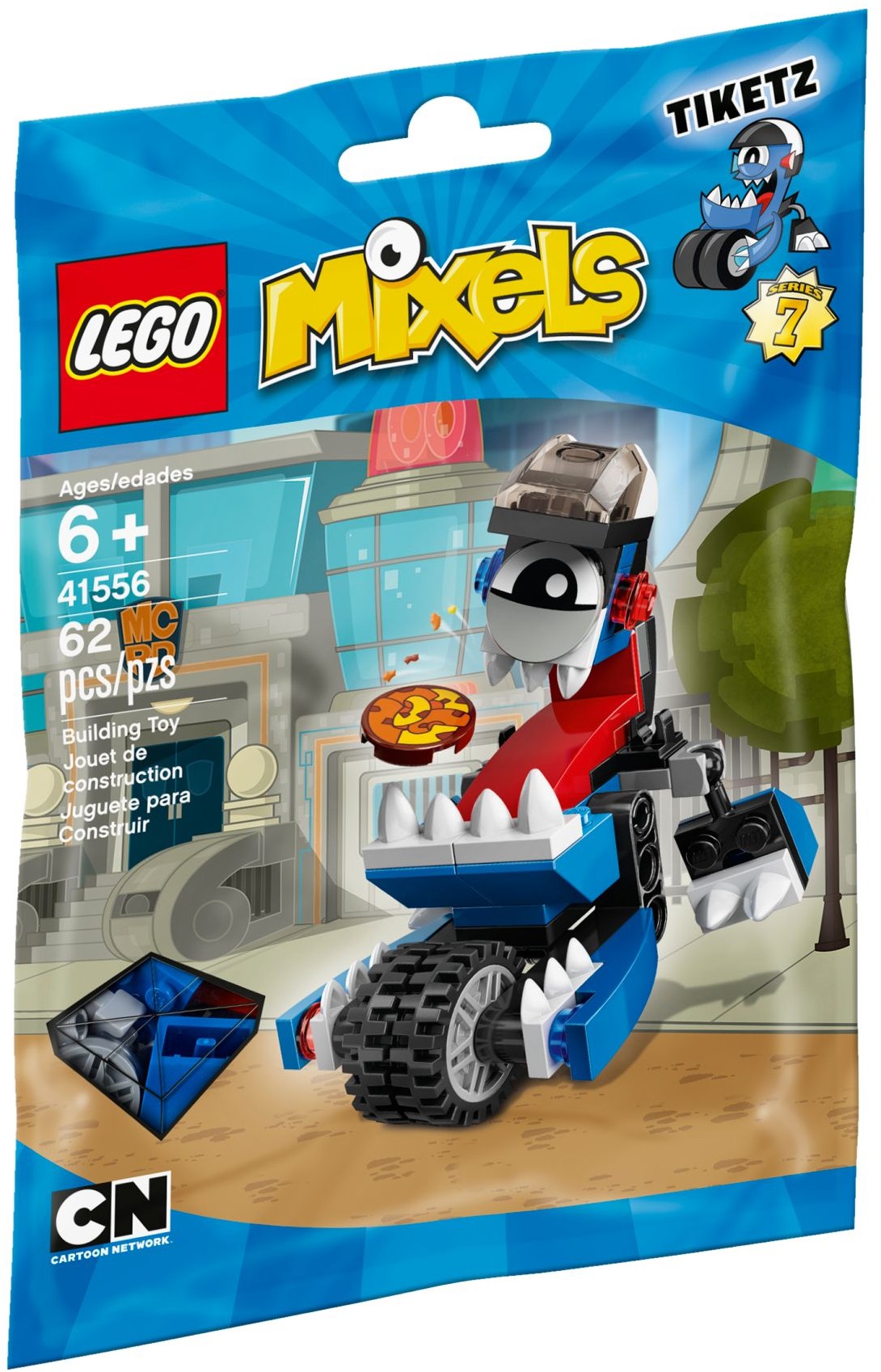 LEGO 41556 Tiketz MCPD Mixel - Speedy Officer - SuperSaverAU - view 1