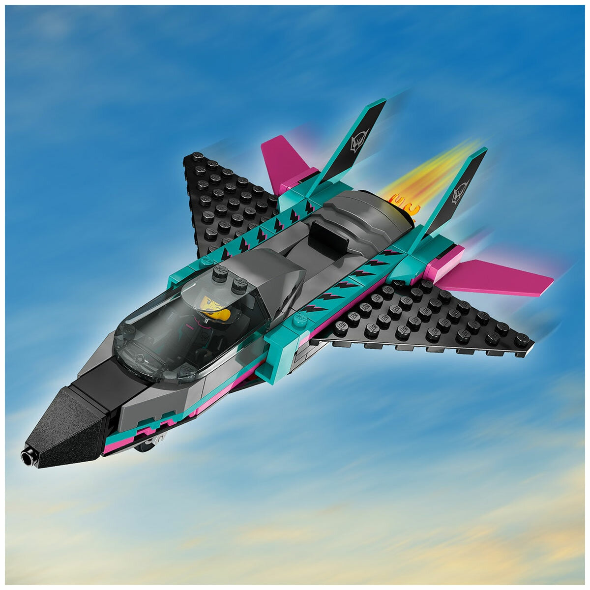 LEGO City Jet Vs. Car 60489