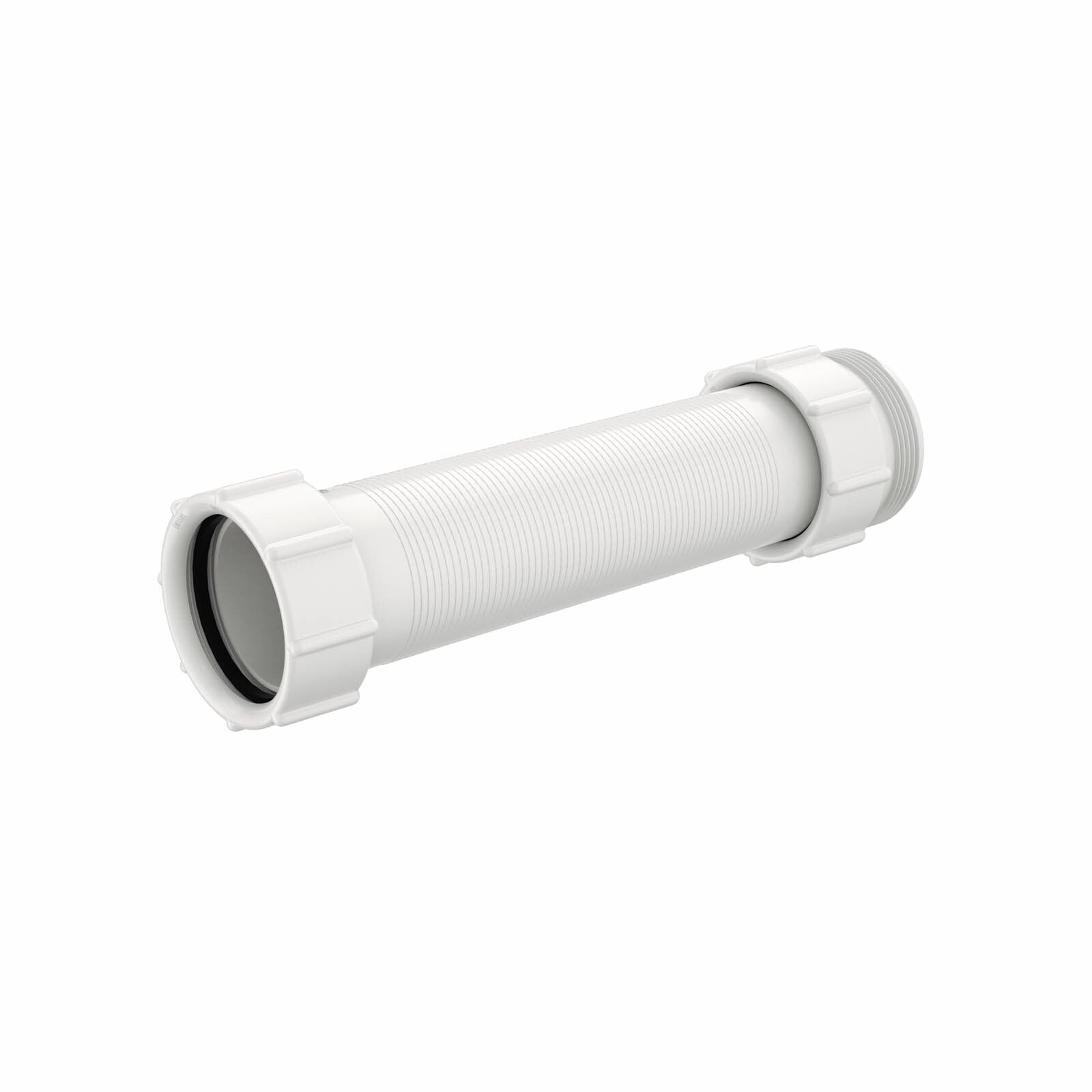 Caroma 50mm White Plastic Adjustable 60 to 225mm Cap and Lining PVC DWV