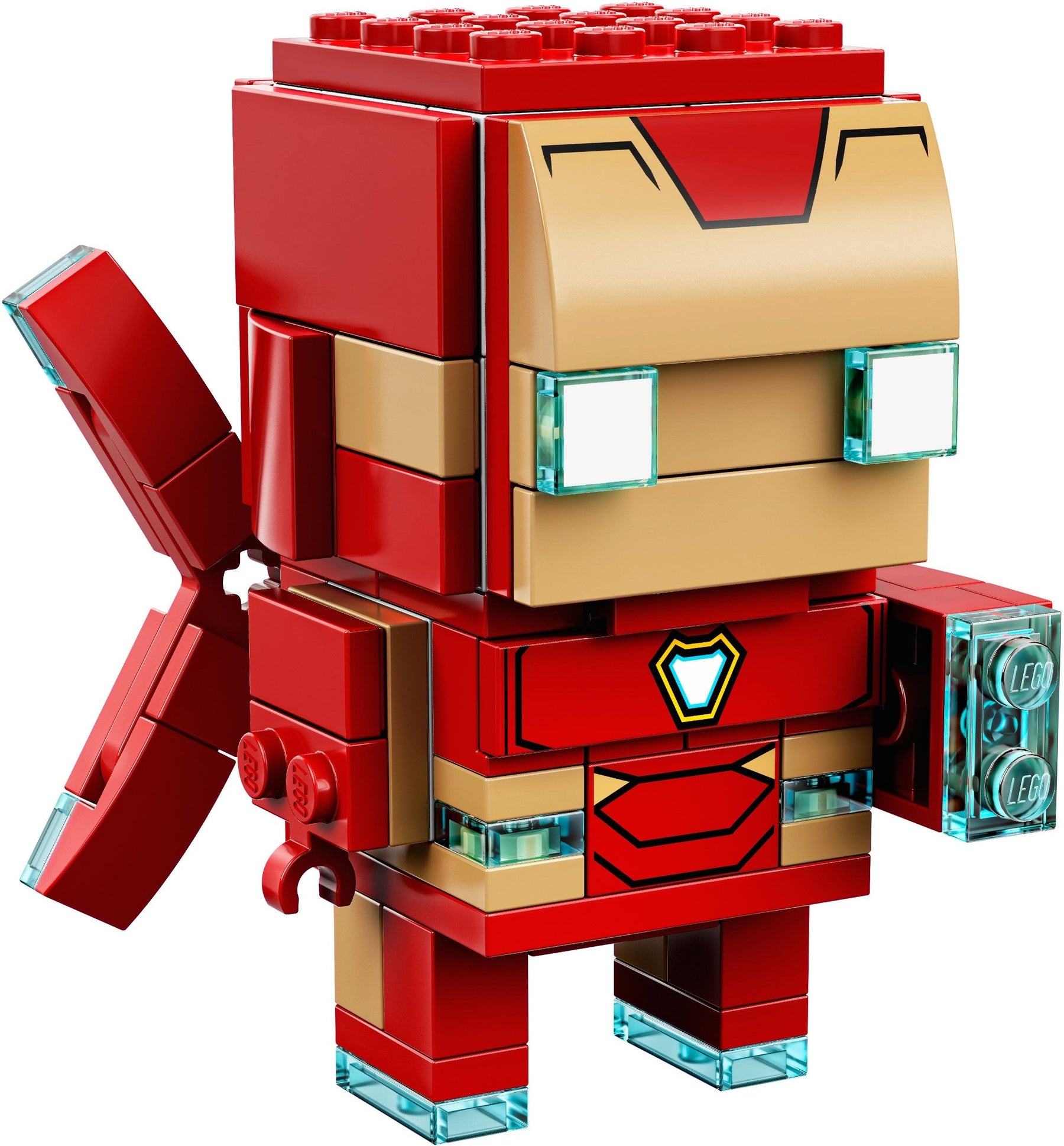 LEGO 41604 Iron Man MK50 BrickHeadz - Avengers Infinity War - SuperSaverAU - view 3