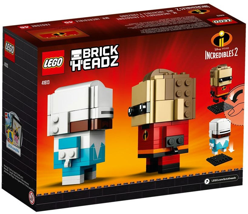 LEGO 41613 Mr. Incredible & Frozone BrickHeadz Set - SuperSaverAU - view 4