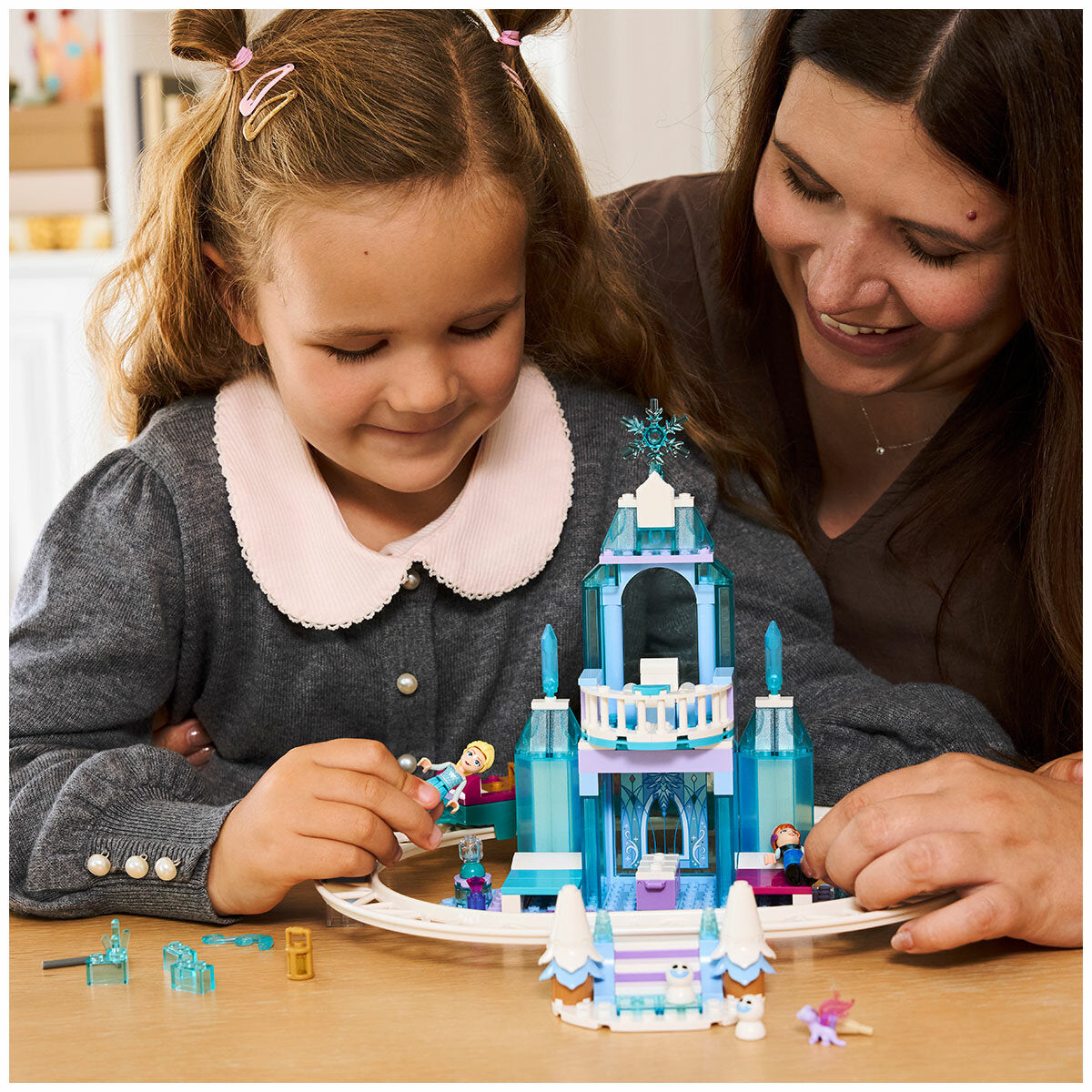 LEGO Disney Frozen Elsa’s Ice Castle and Snow Ride Adventure 43281