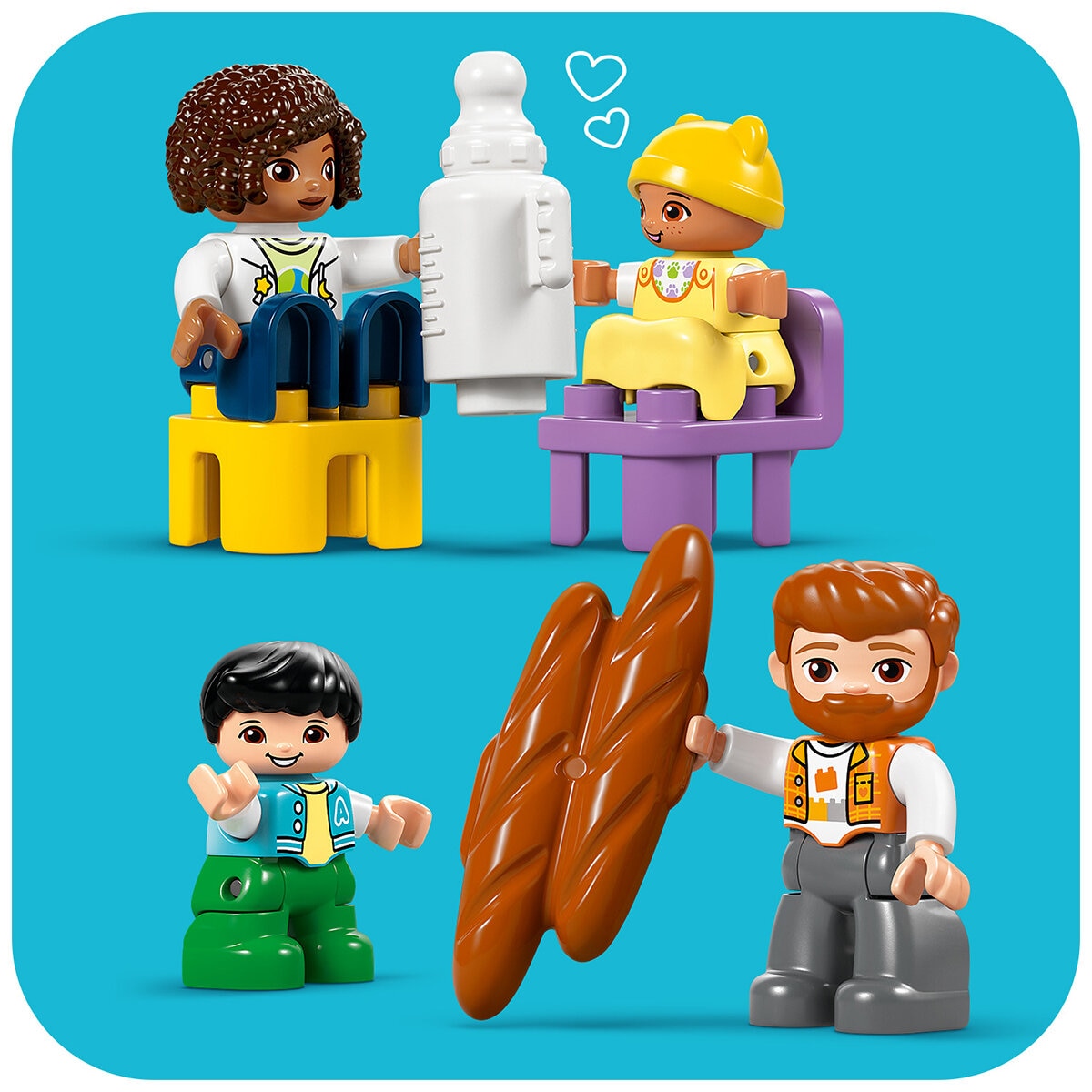LEGO DUPLO 3 In 1 Modern Family House With Figures 10470