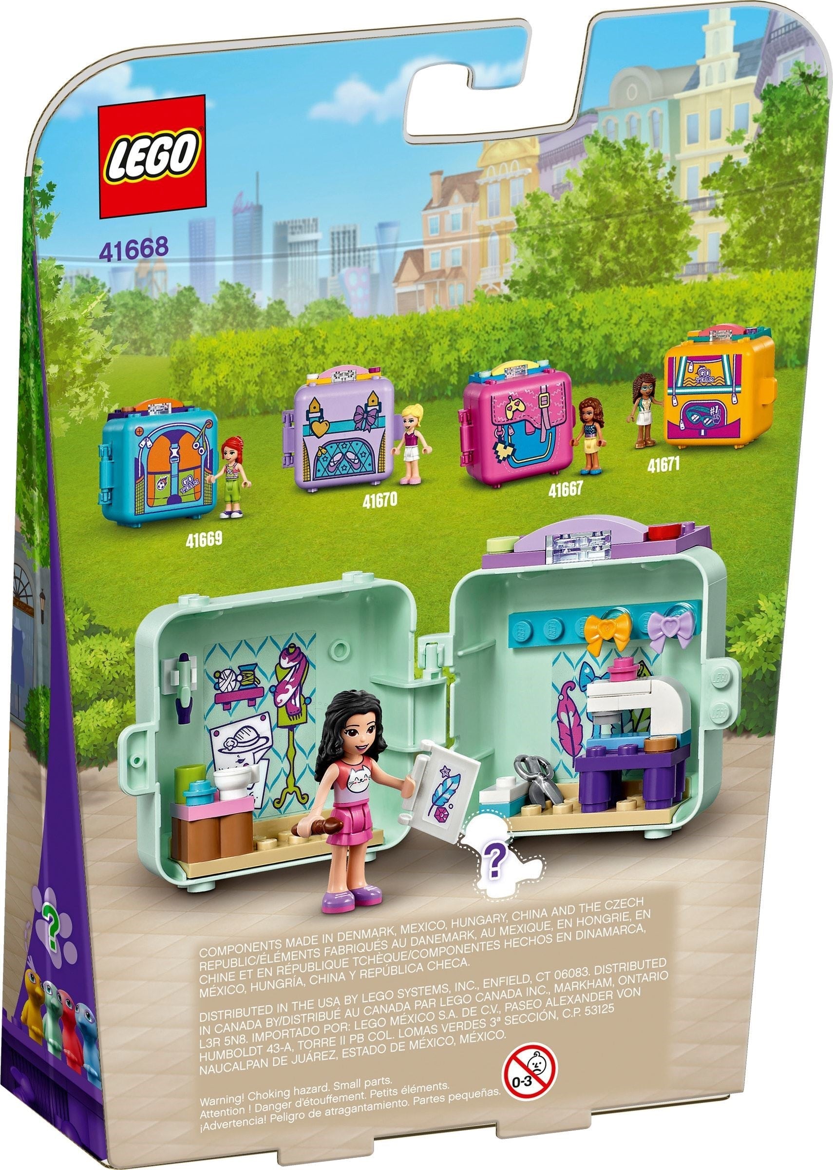LEGO 41668 Emma's Fashion Cube: Portable Sewing Toy for Kids - SuperSaverAU - view 5