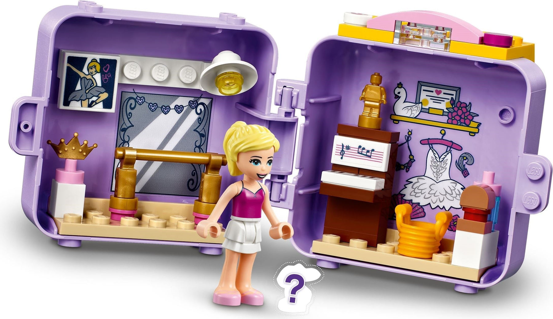 LEGO 41670 Stephanie's Ballet Cube Portable Playset - SuperSaverAU - view 4