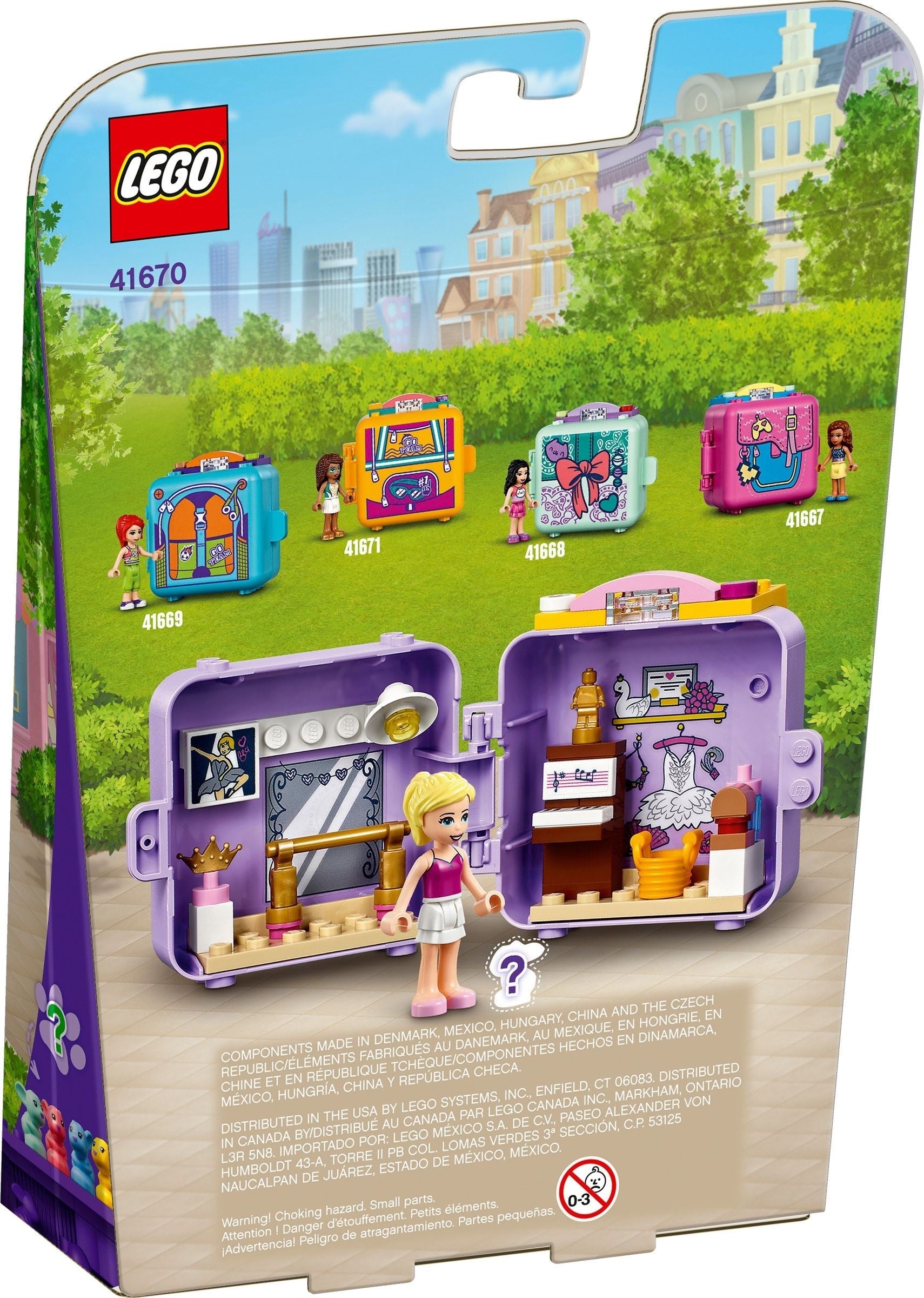 LEGO 41670 Stephanie's Ballet Cube Portable Playset - SuperSaverAU - view 5