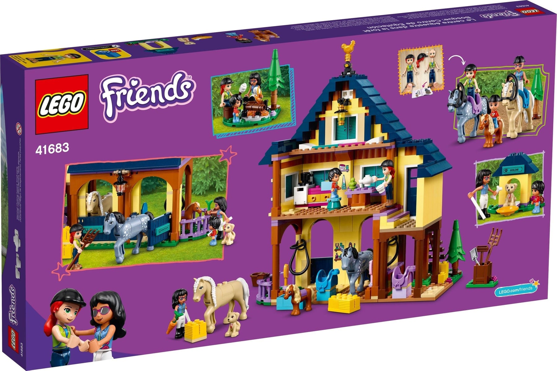 LEGO 41683 Forest Horseback Riding Center & Ranch Playset - SuperSaverAU - view 5