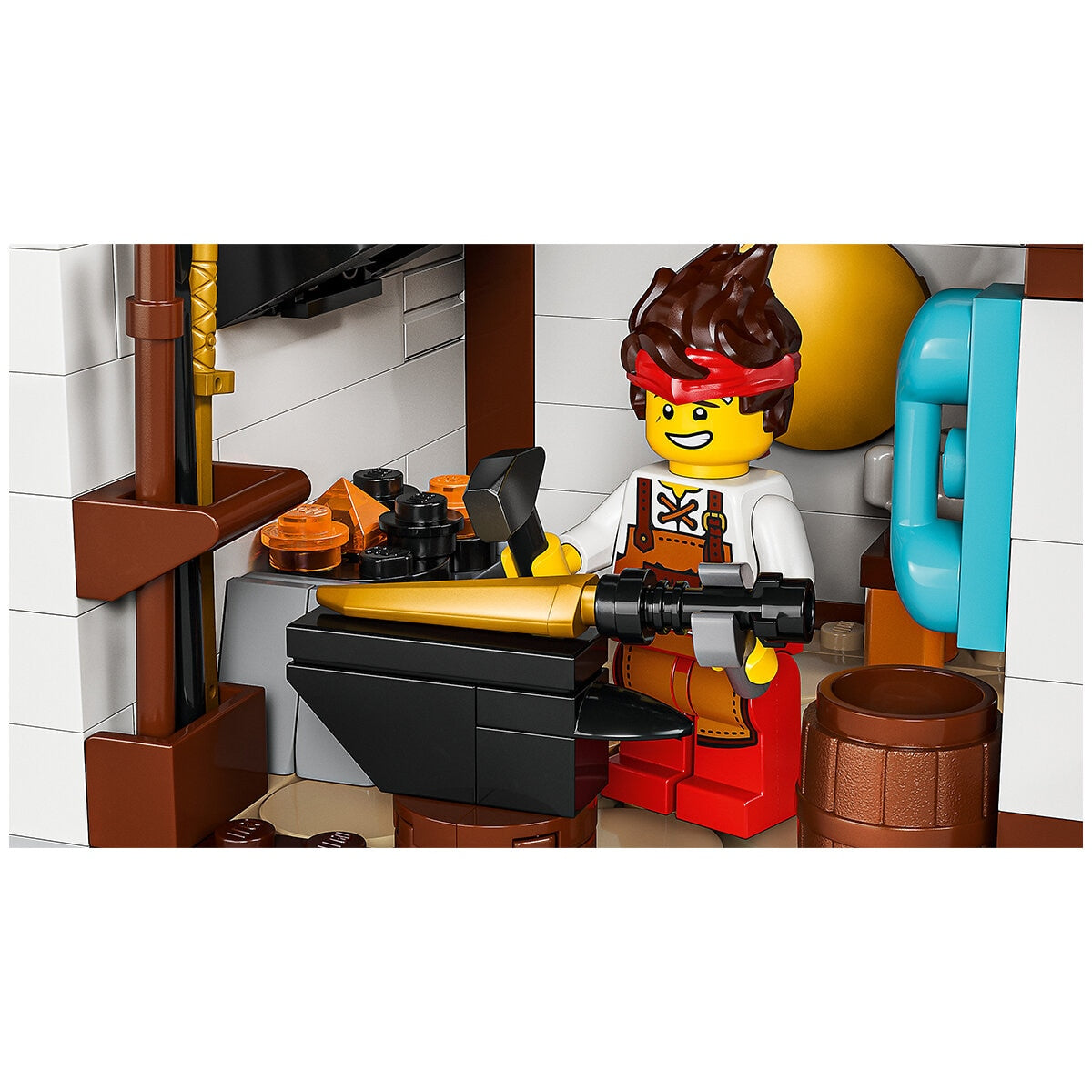 LEGO NINJAGO Four Weapons Blacksmith 15th Anniversary 71858