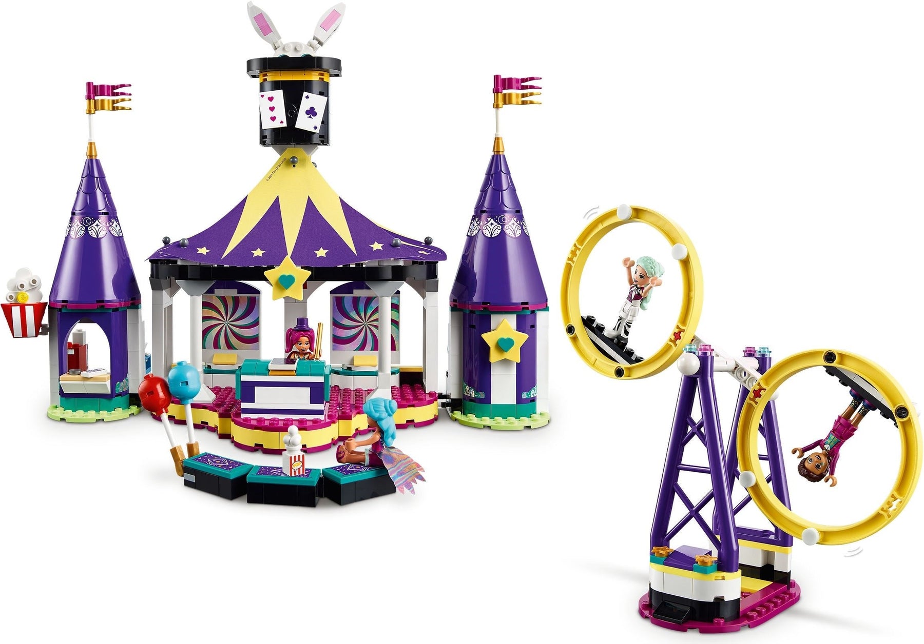 LEGO 41685 Magical Funfair Roller Coaster: Carnival Thrill Ride - SuperSaverAU - view 2