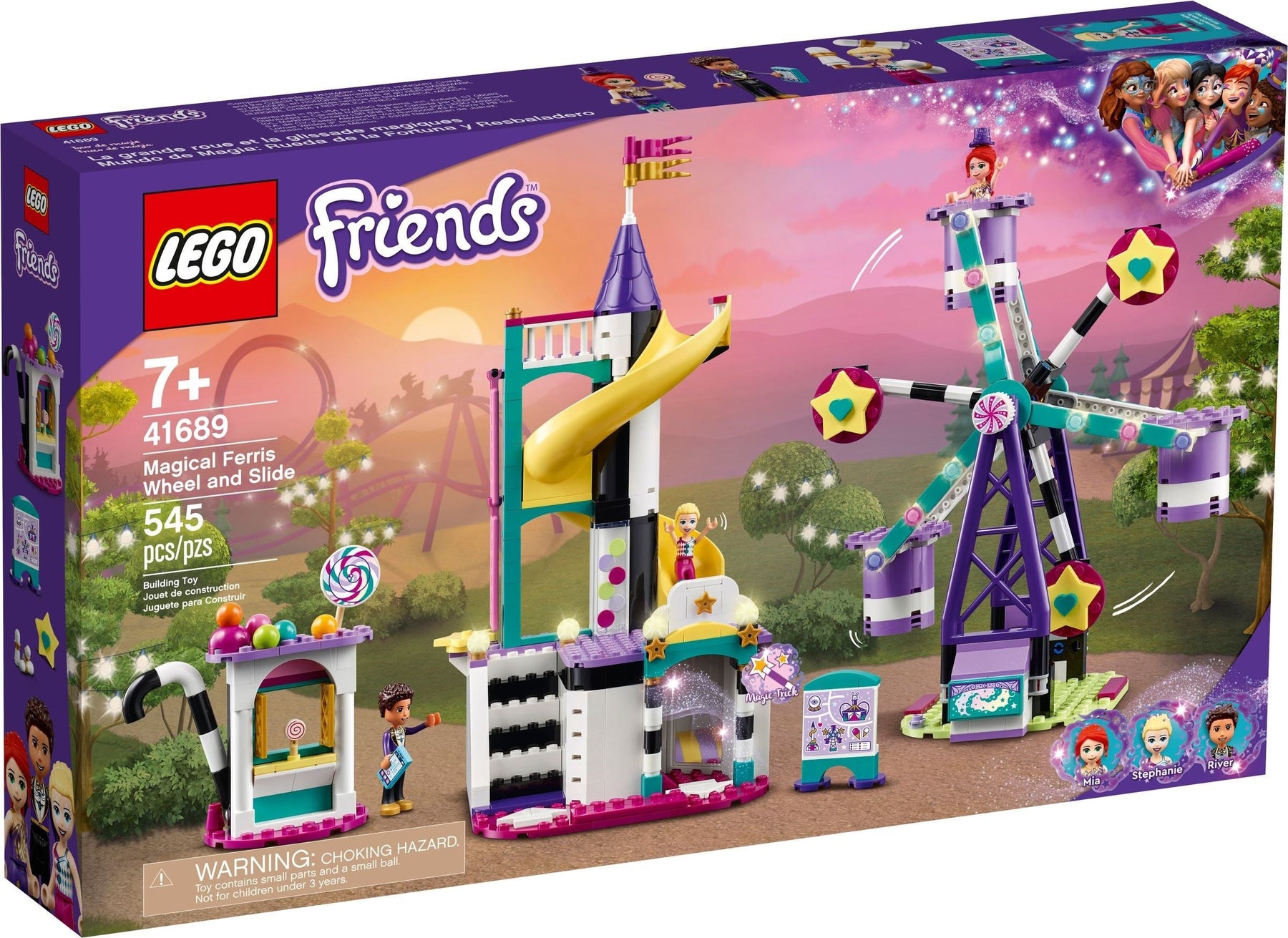LEGO 41689 Magical Funfair Ferris Wheel & Slide - SuperSaverAU - view 1