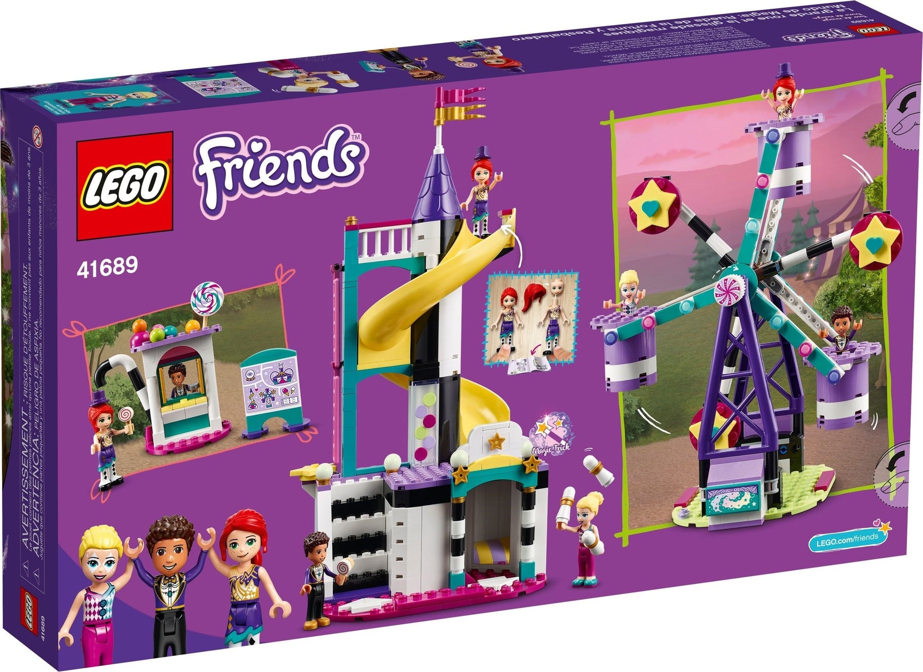 LEGO 41689 Magical Funfair Ferris Wheel & Slide - SuperSaverAU - view 6