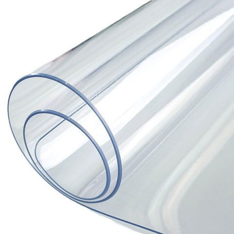 Clear PVC Table Protector Mat 60 x 100cm - 1.5mm