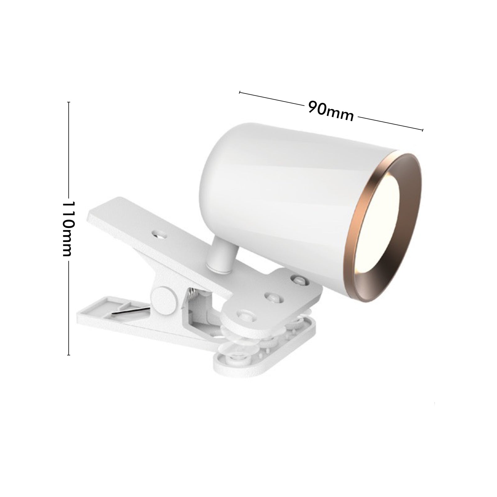 Verve Design 420lm 6W LED Adjustable Clip Lamp ATL440RG