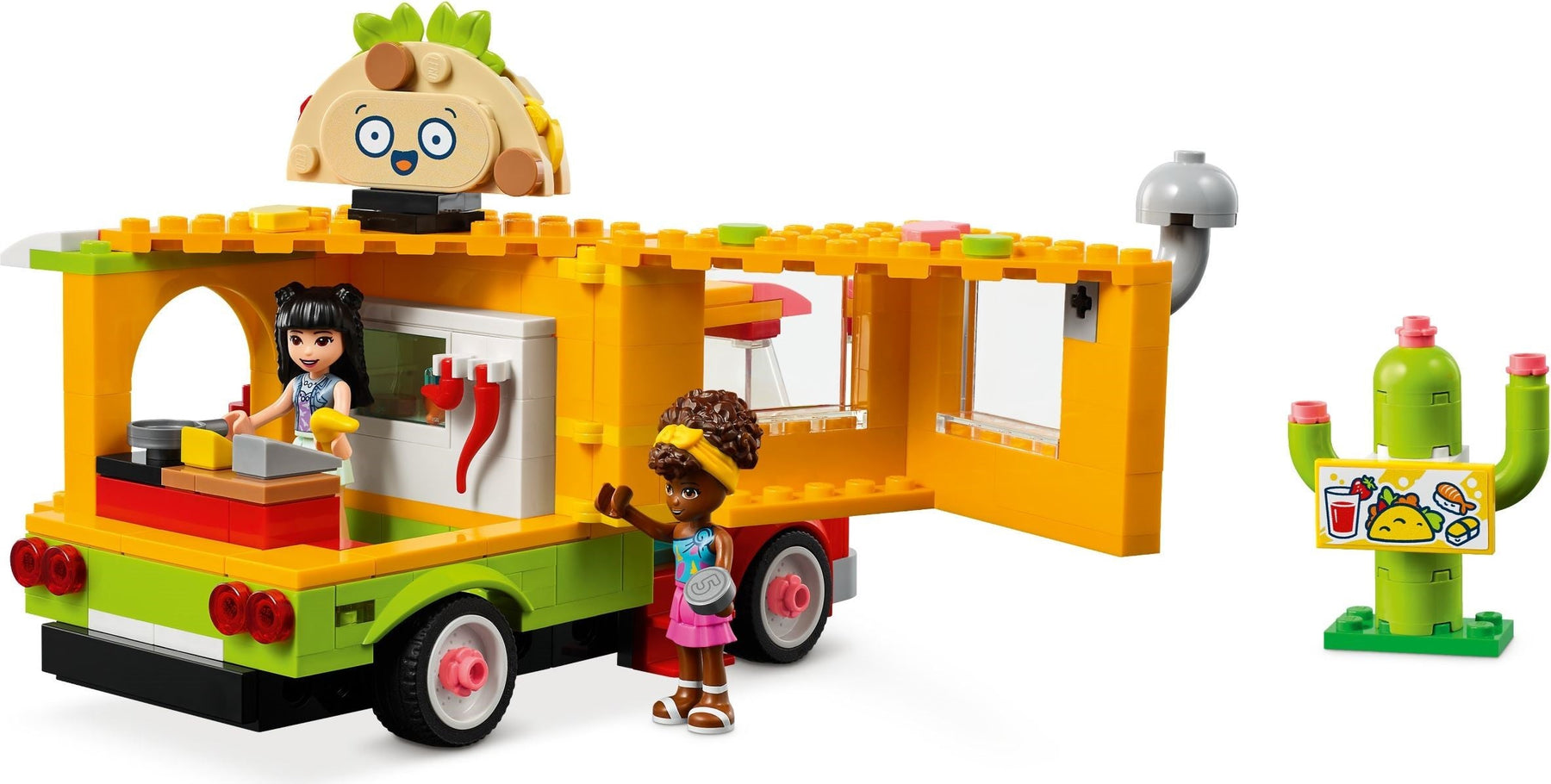 LEGO 41701 Friends Street Food Market Playset - SuperSaverAU - view 6