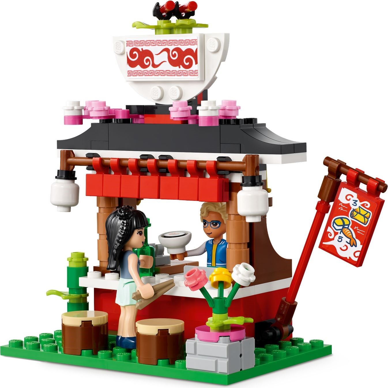 LEGO 41701 Friends Street Food Market Playset - SuperSaverAU - view 7