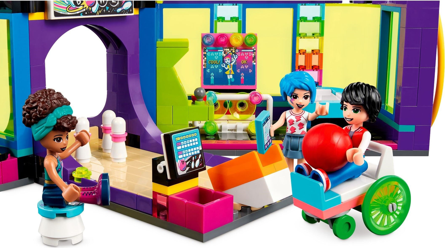 LEGO 41708 Roller Disco Arcade - Friends Fun for Kids 7+ - SuperSaverAU - view 3