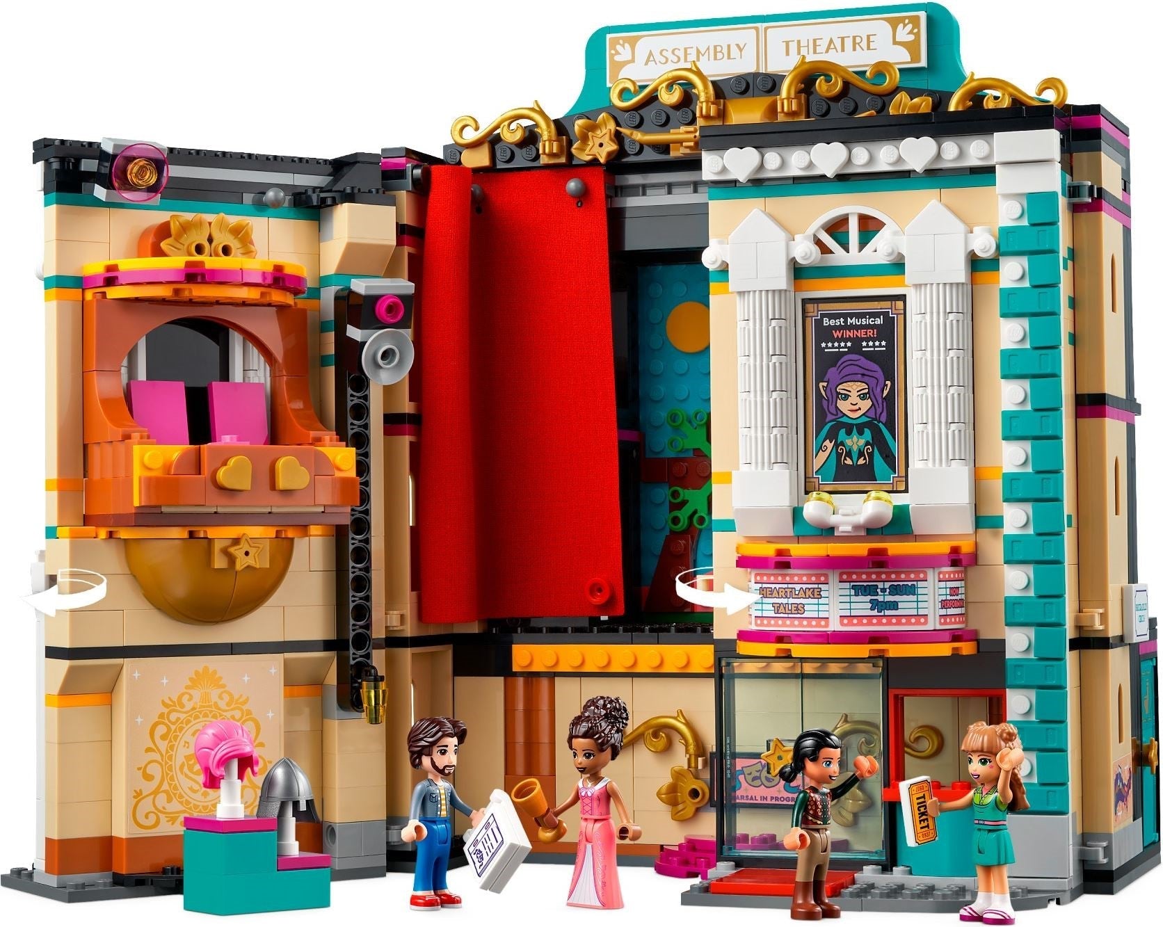 LEGO 41714 Andrea’s Theater School Playset Building Kit (8+) - SuperSaverAU - view 6