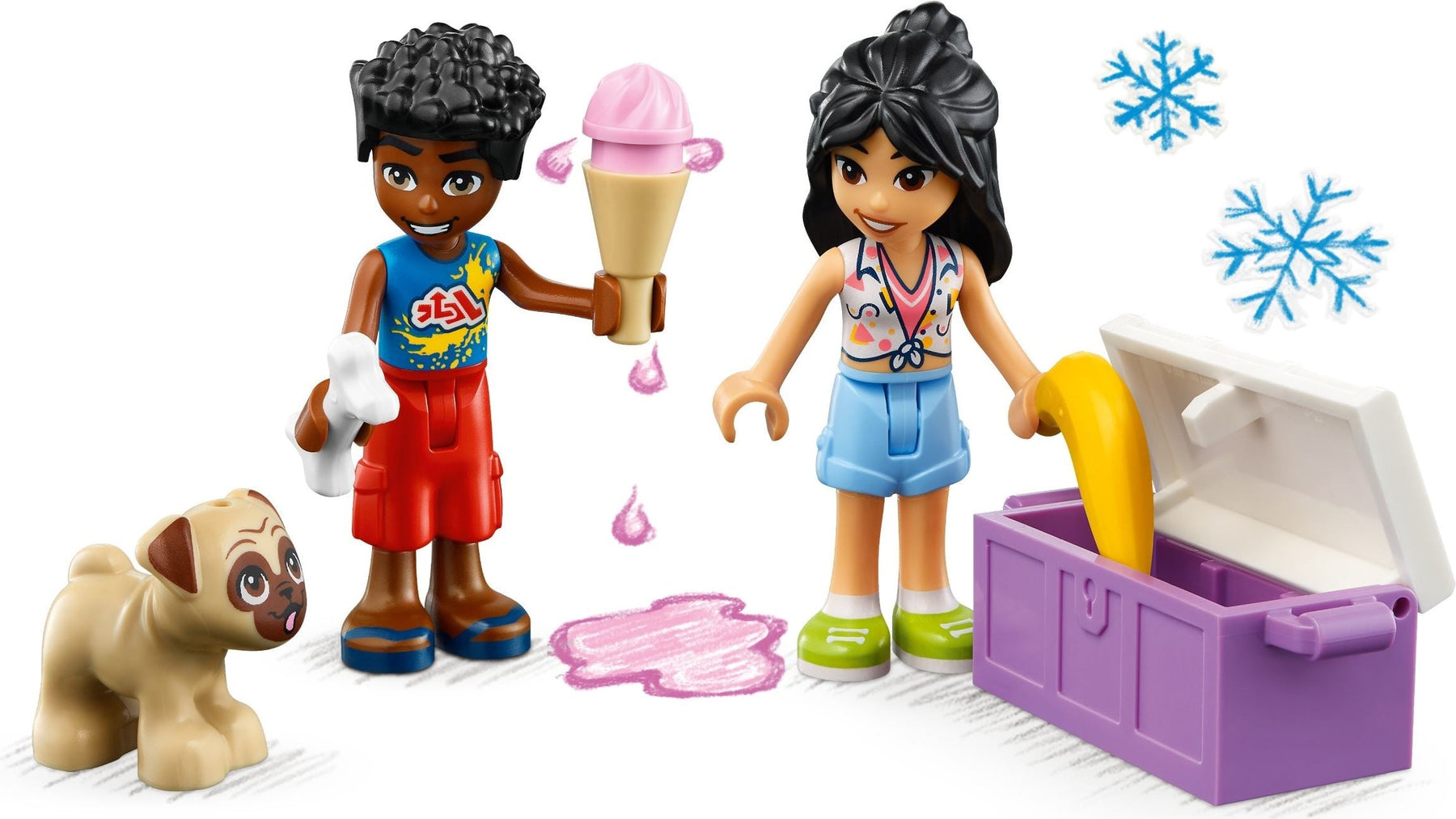 LEGO Friends Beach Buggy Fun 41725 - SuperSaverAU - view 2