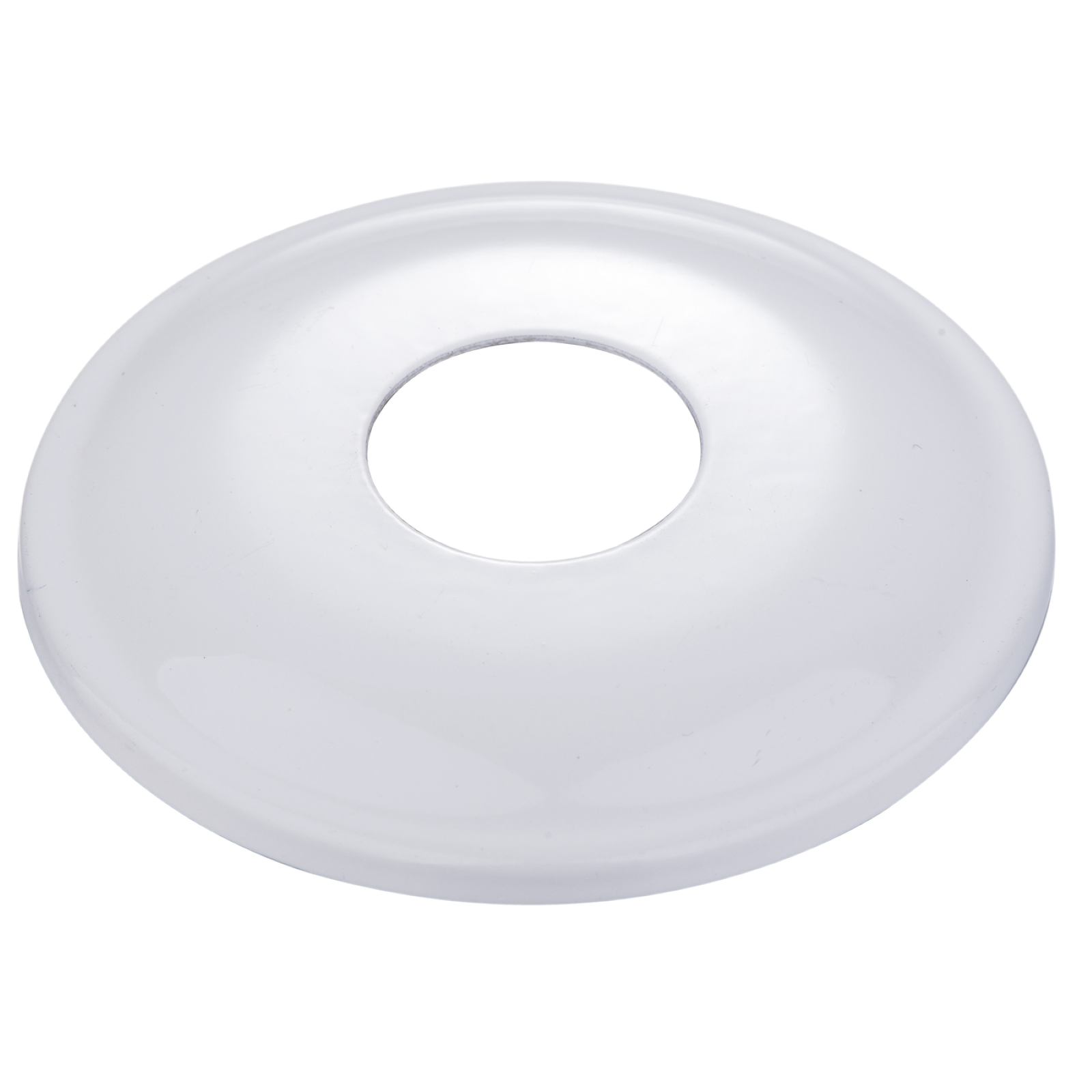 Kinetic 15mm White Steel Cover Plate, 1/2" BSP 10mm Rise