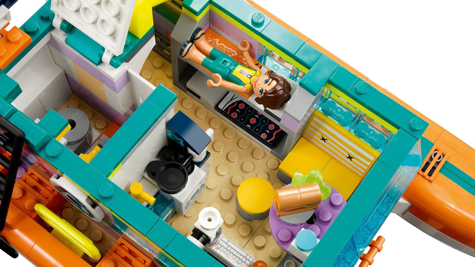 LEGO Friends Series 41734 Sea Rescue Boat- Auzzi Store