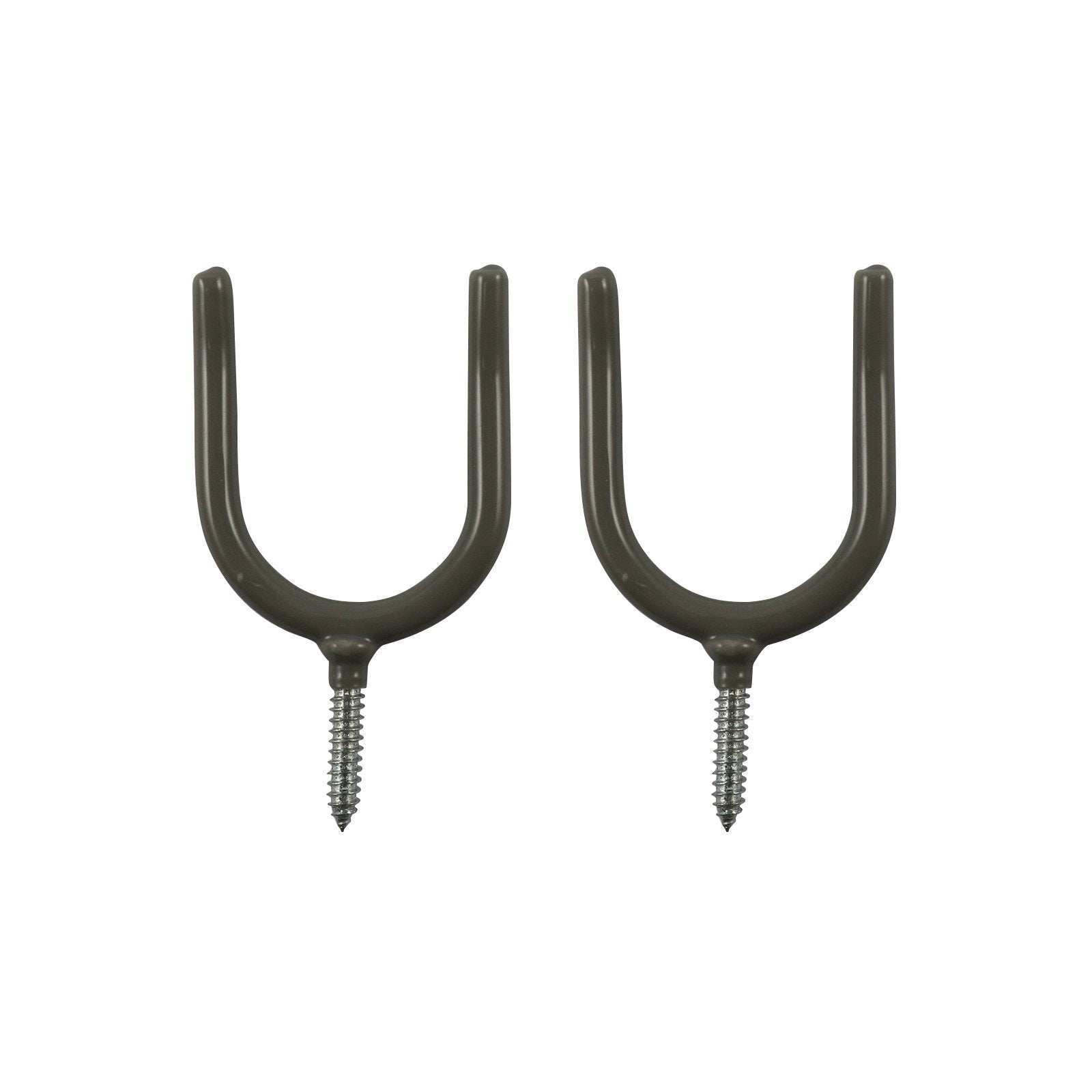 Everhang Garden Tool Storage Hooks PVC-Coated Steel Grey 2 Pack