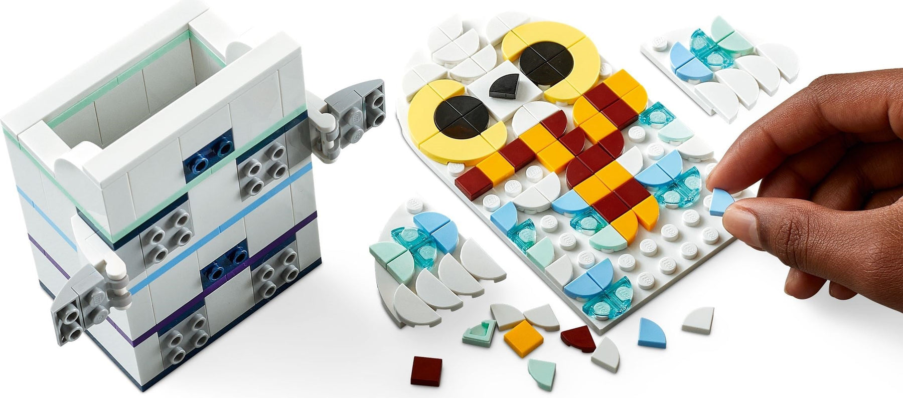 LEGO 41809 Hedwig Pencil Holder Desk Organizer Set - SuperSaverAU - view 4