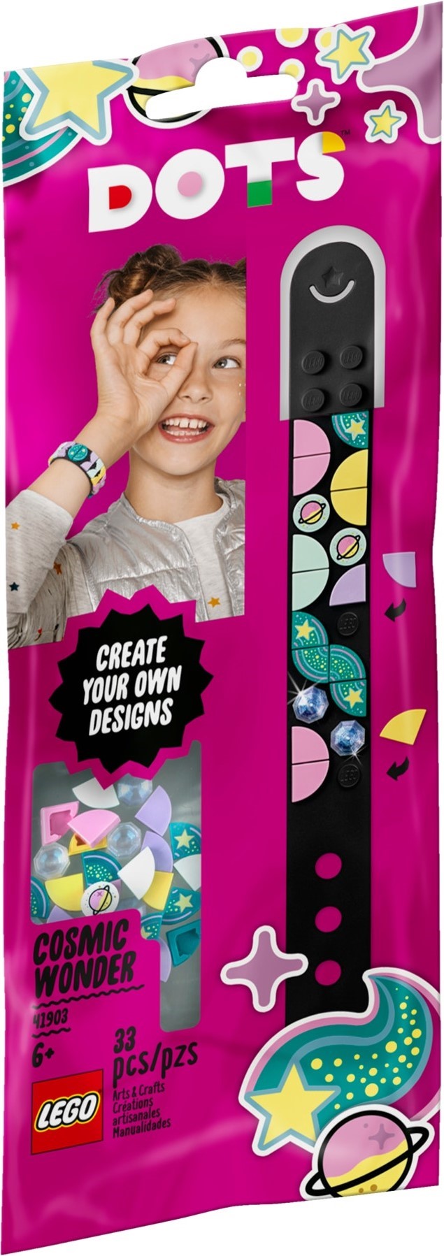 LEGO 41903 Cosmic Wonder Bracelet - DIY Jewelry Kit - SuperSaverAU - view 1