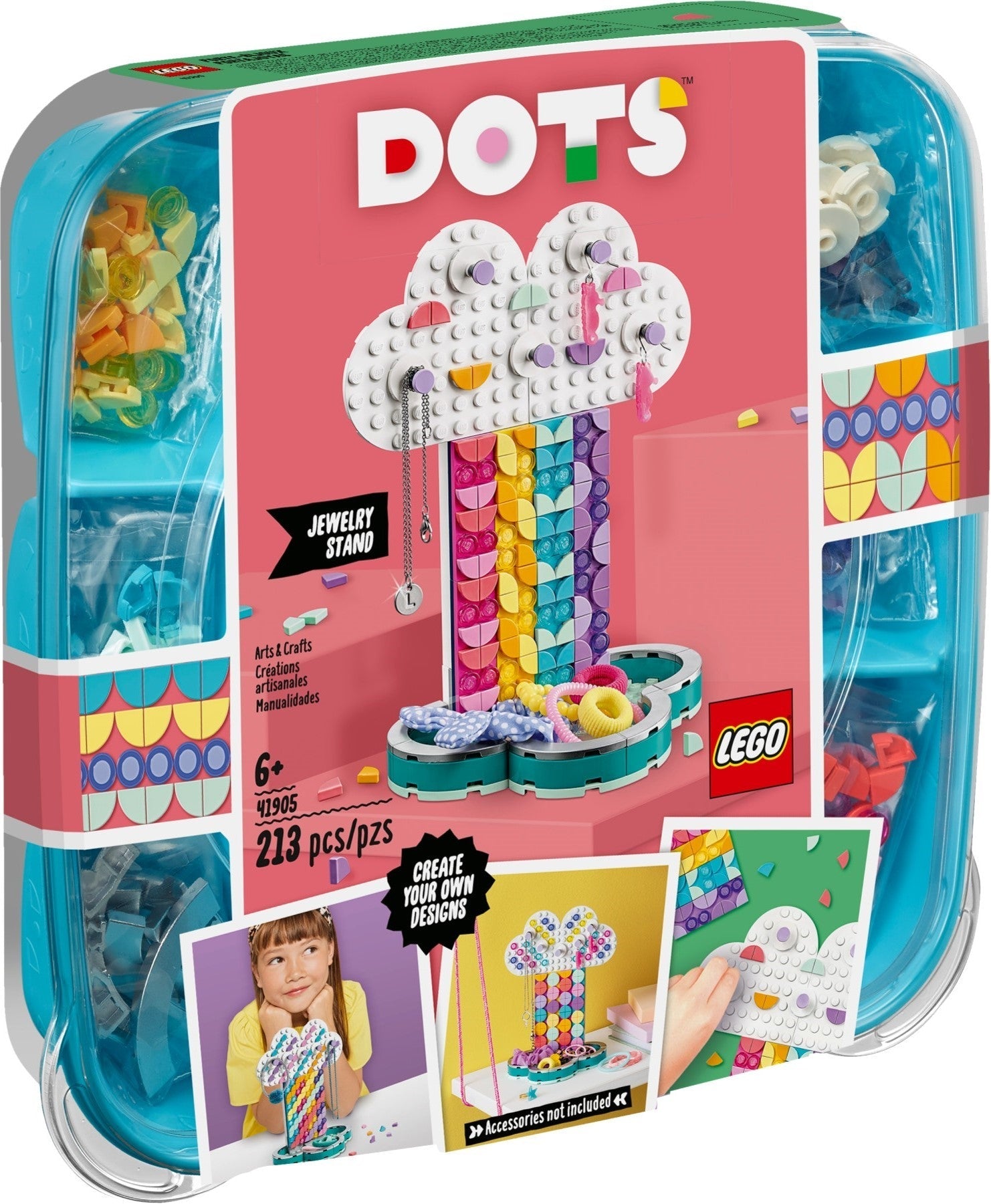LEGO 41905 Rainbow Jewellery Stand - SuperSaverAU - view 1