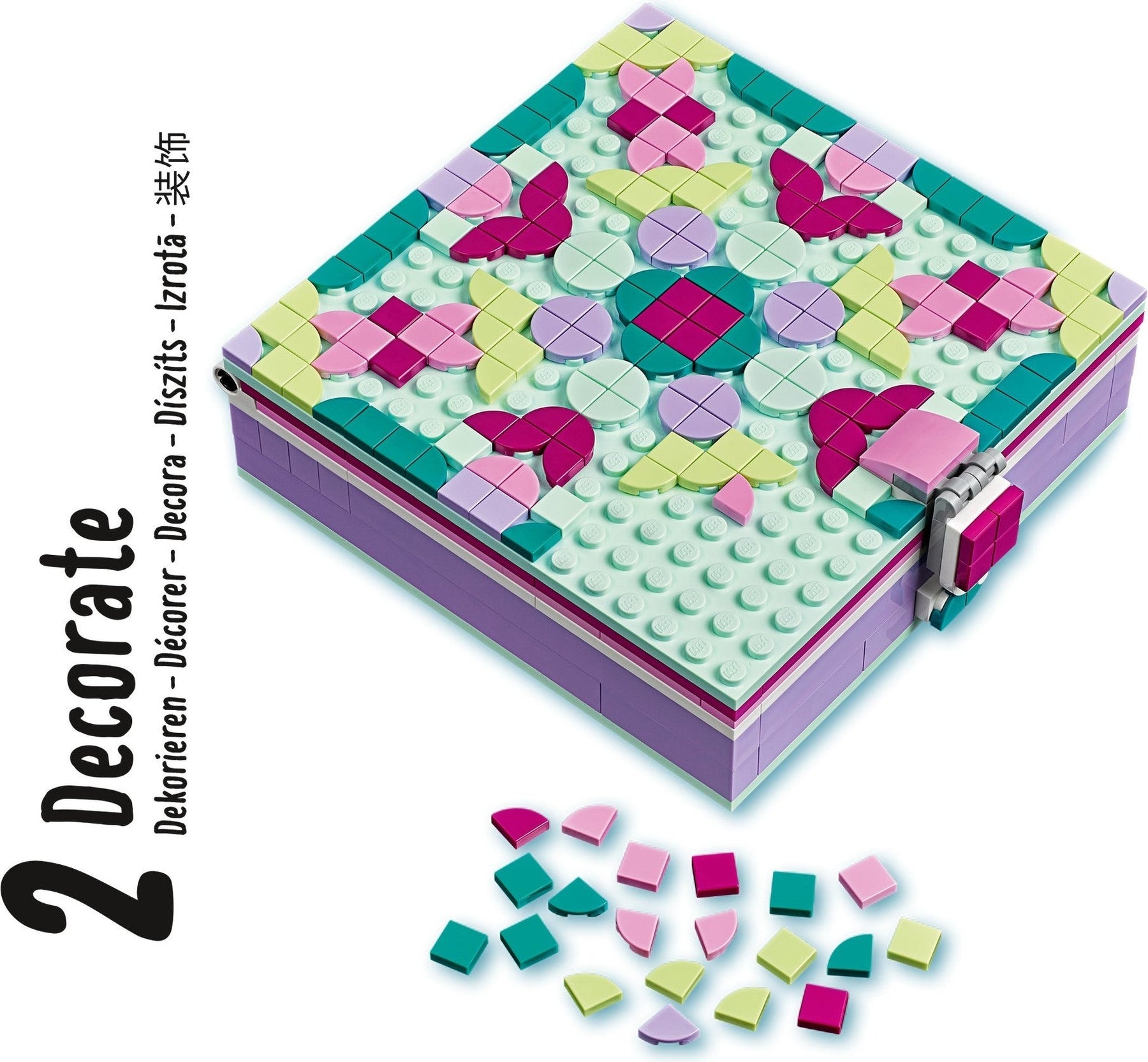 LEGO 41915 DOTS Jewelry Box - DIY Craft Kit for Kids - SuperSaverAU - view 6