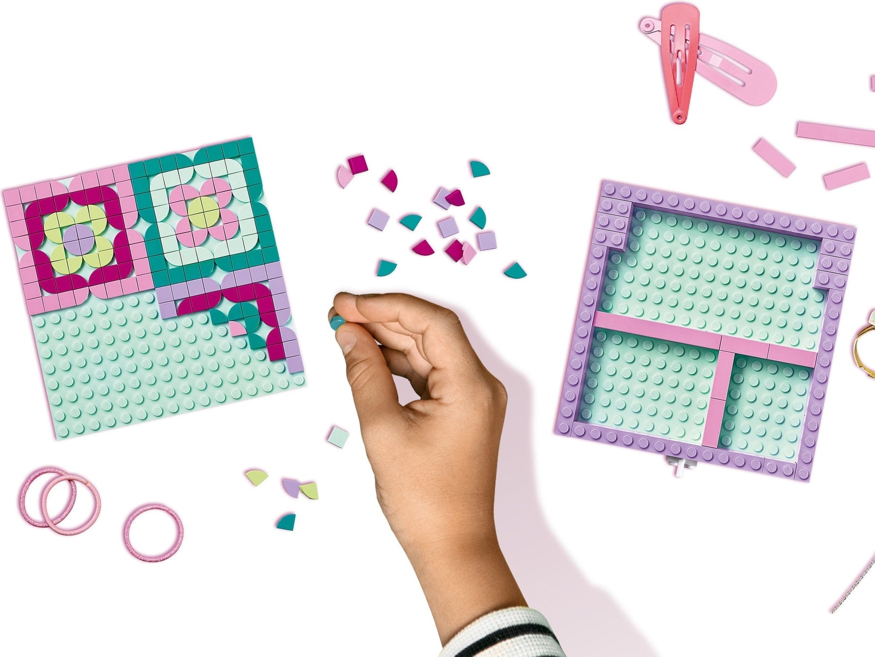LEGO 41915 DOTS Jewelry Box - DIY Craft Kit for Kids - SuperSaverAU - view 7