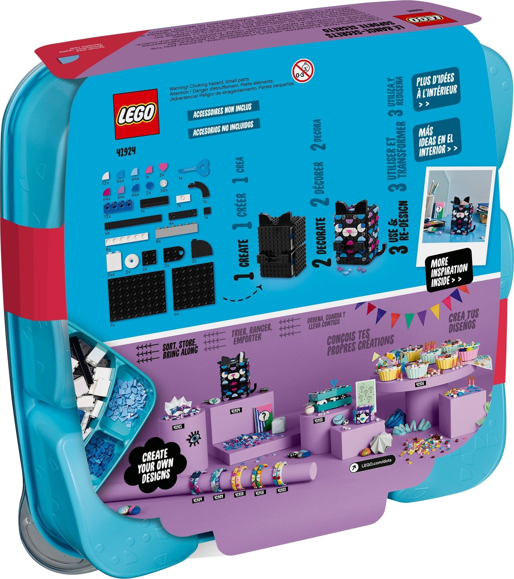 LEGO DOTS SECRET HOLDER SET 41924 - SuperSaverAU - view 3