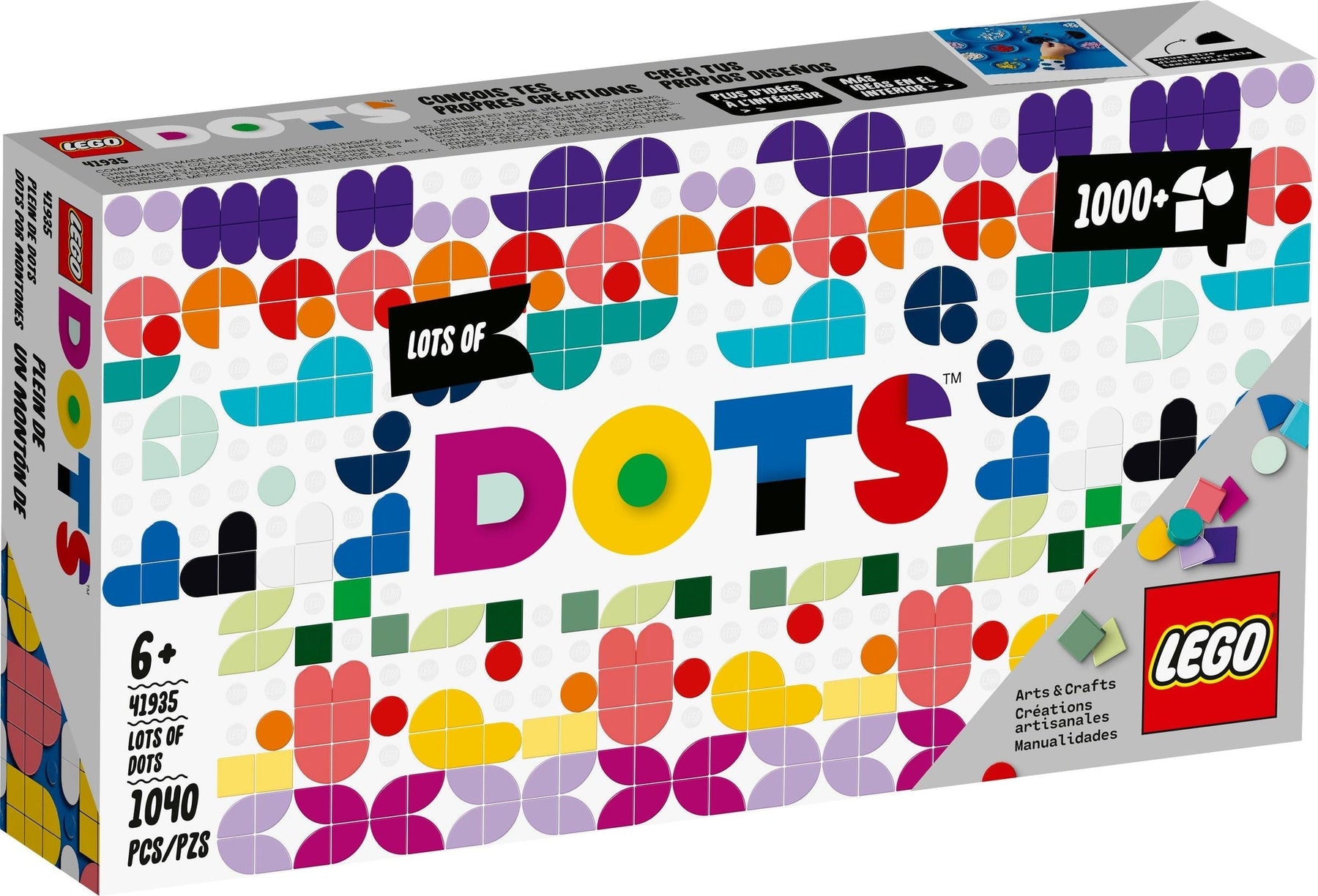 LEGO 41935 Lots of DOTS - 1000+ Tiles, Arts & Crafts Fun - SuperSaverAU - view 1