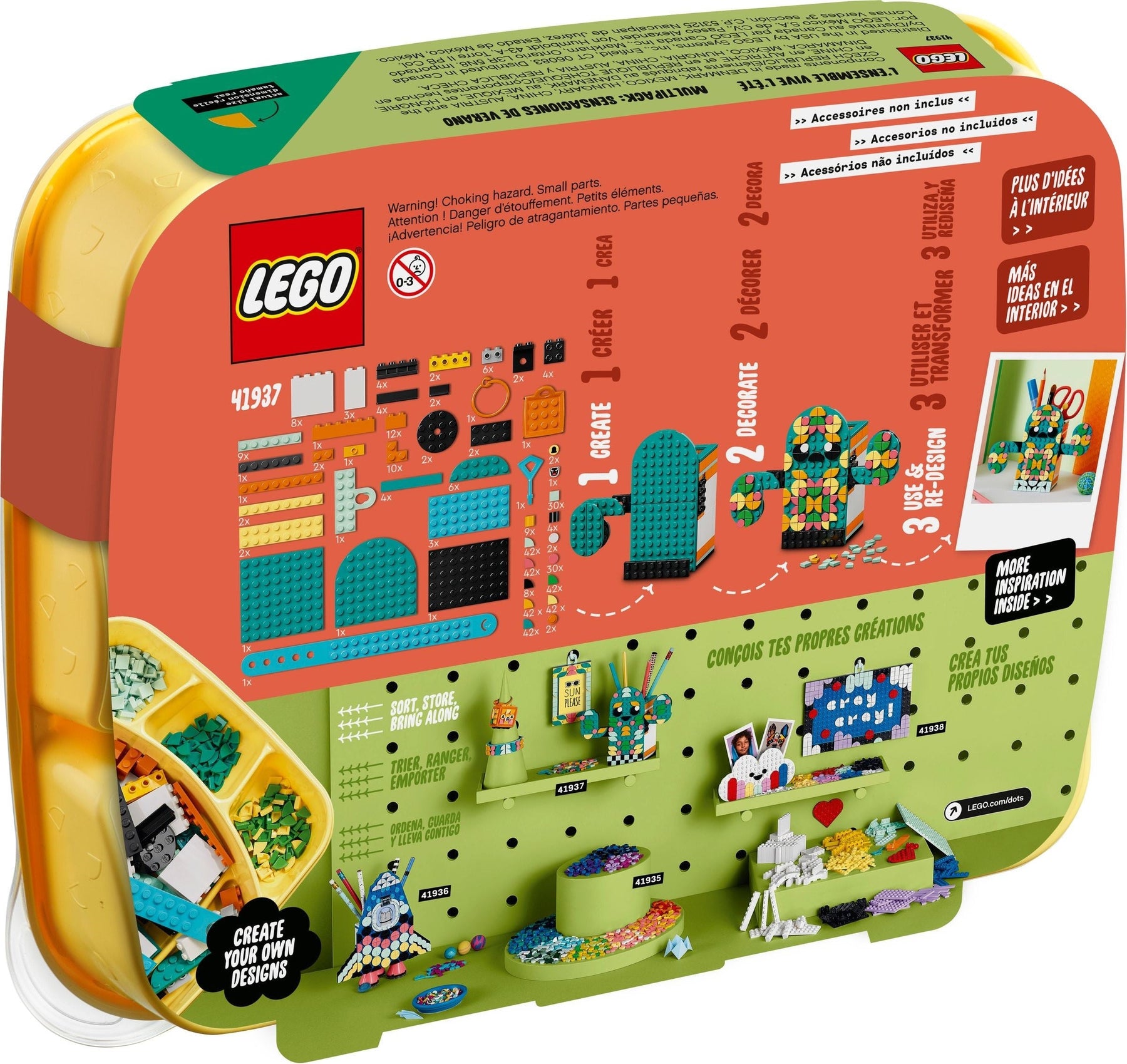 LEGO Dots Series 41937 Multi Pack - Summer Vibes- Auzzi Store
