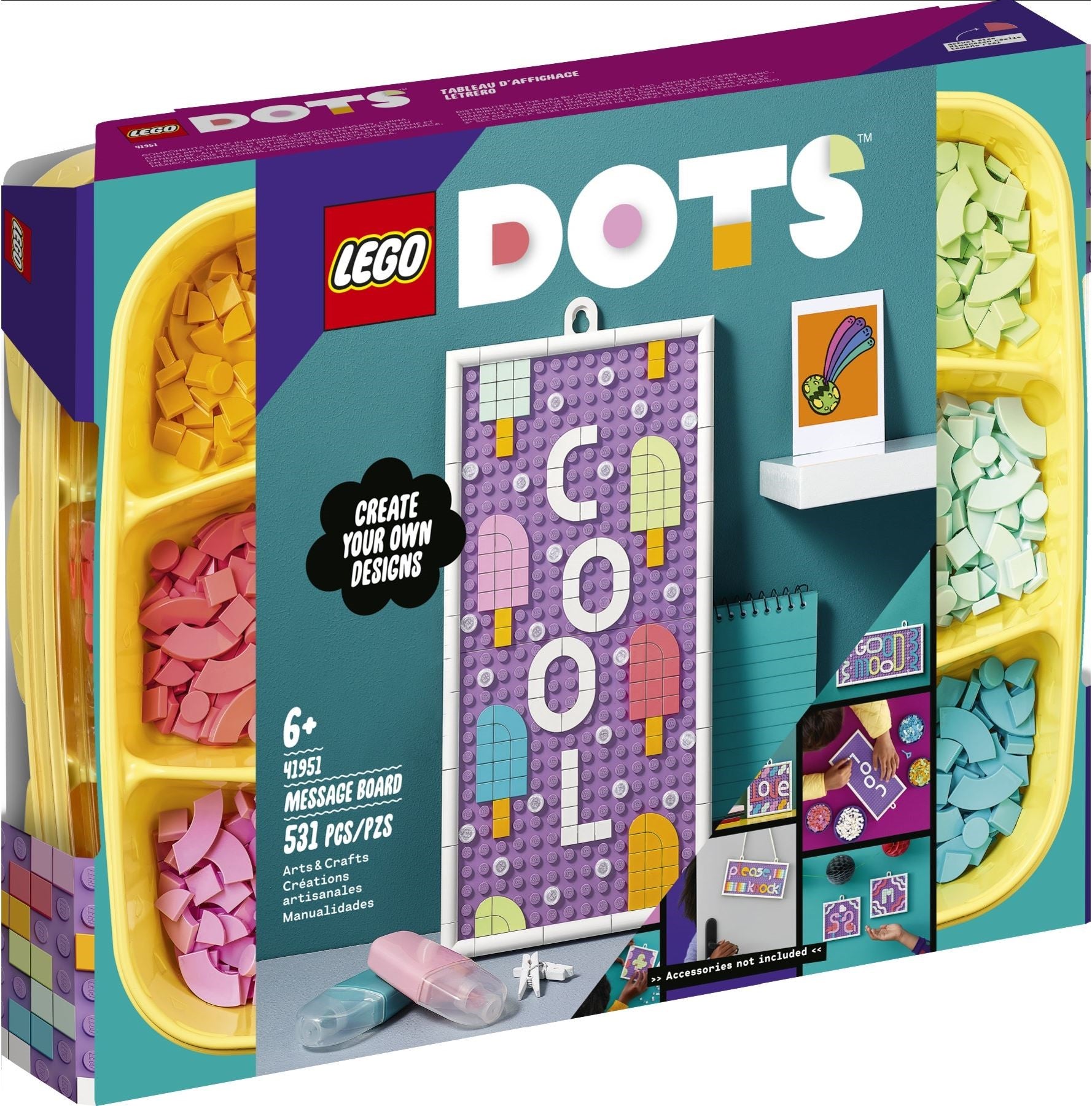LEGO 41951 Message Board - DIY Craft Kit for Kids - SuperSaverAU - view 1