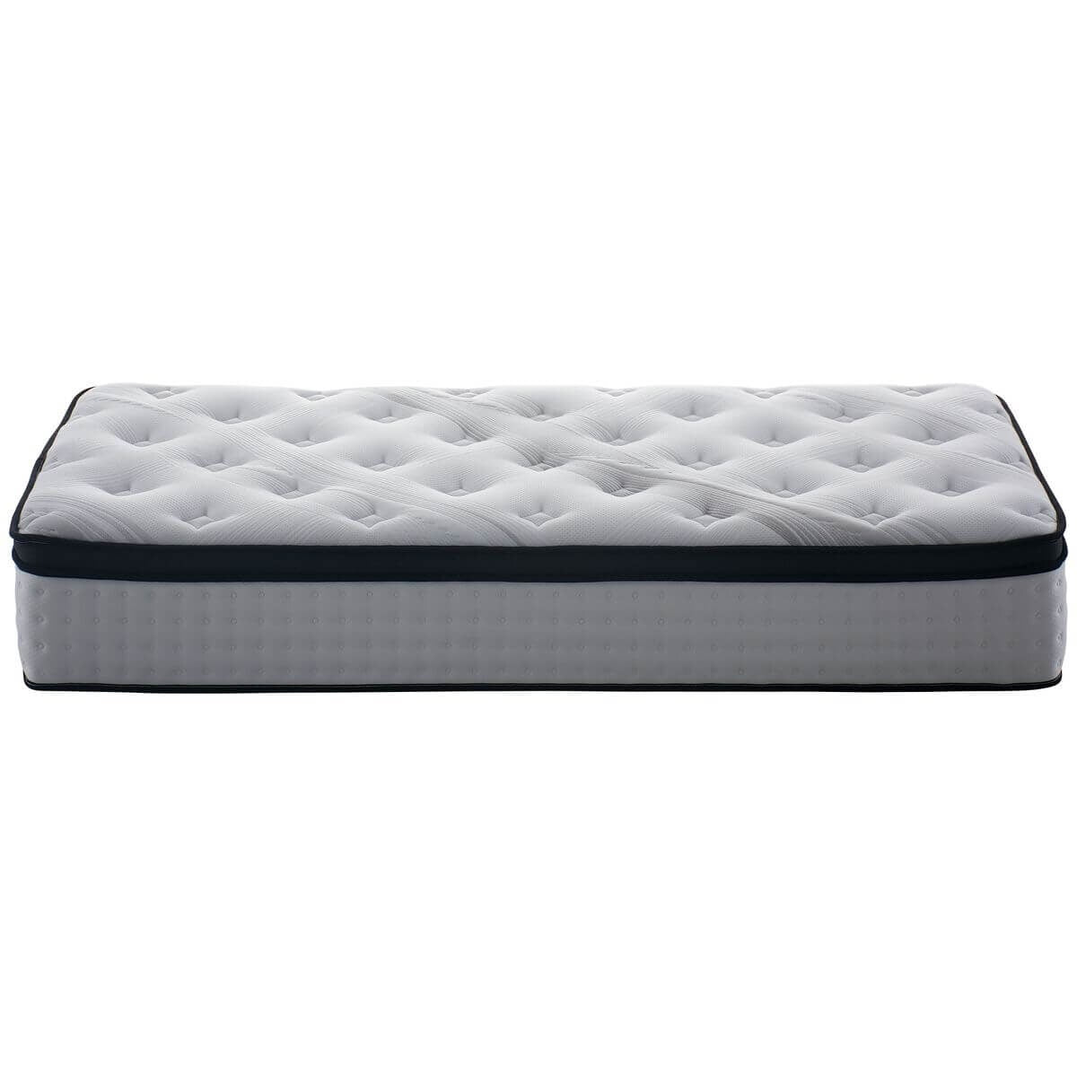 Ostro Furniture Serena Plush Single Mattress - 25cm Pocket Springs - Reinforced Edge - 35000000