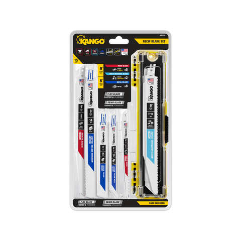 Kango 15-Piece Reciprocating Saw Blade Set