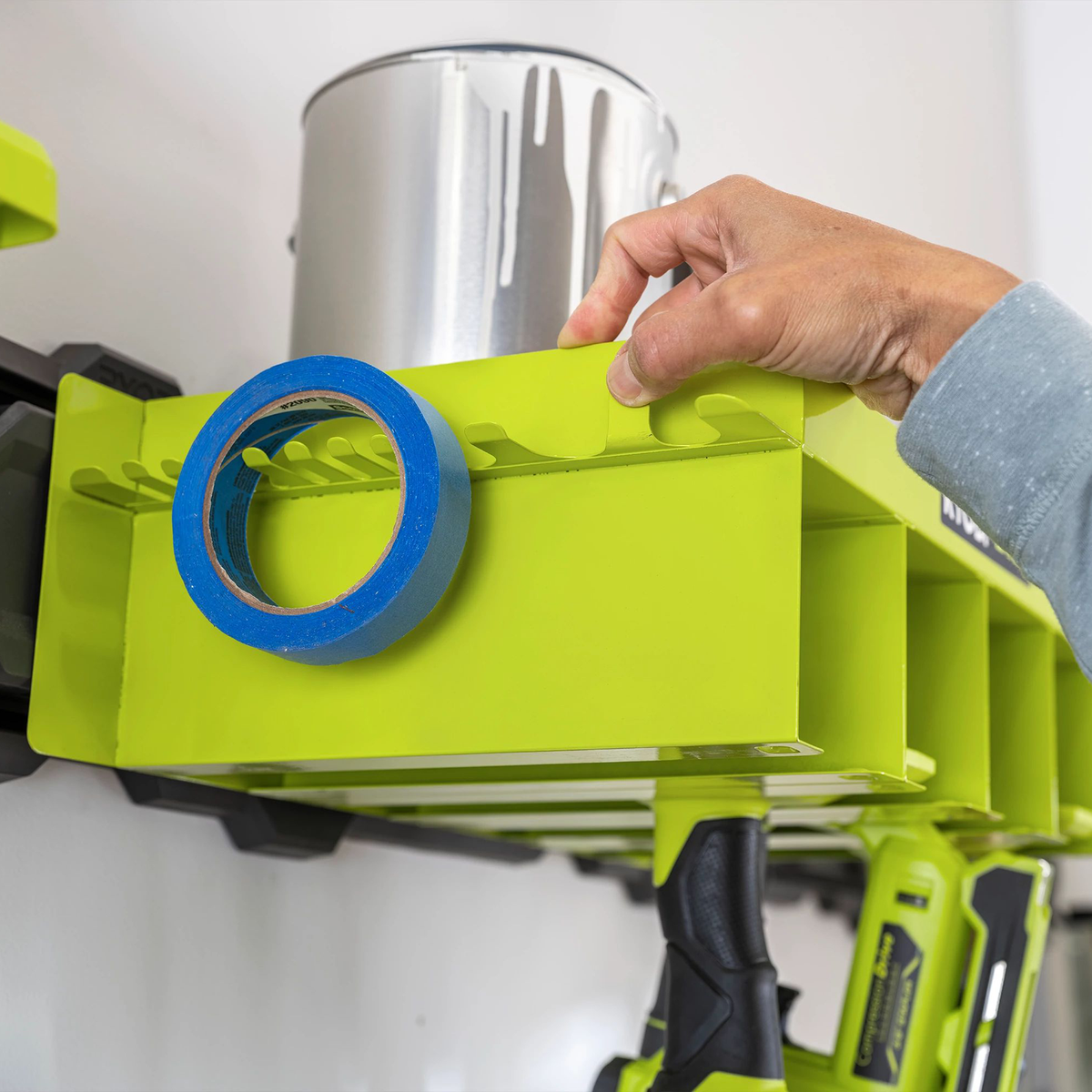 Ryobi LINK Steel Tool Organiser Shelf Indoor Wall Storage