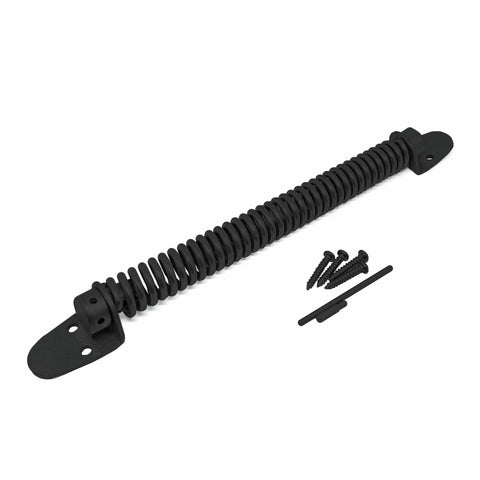 Pinnacle Hardware 360mm Black Coil Gate Spring Steel