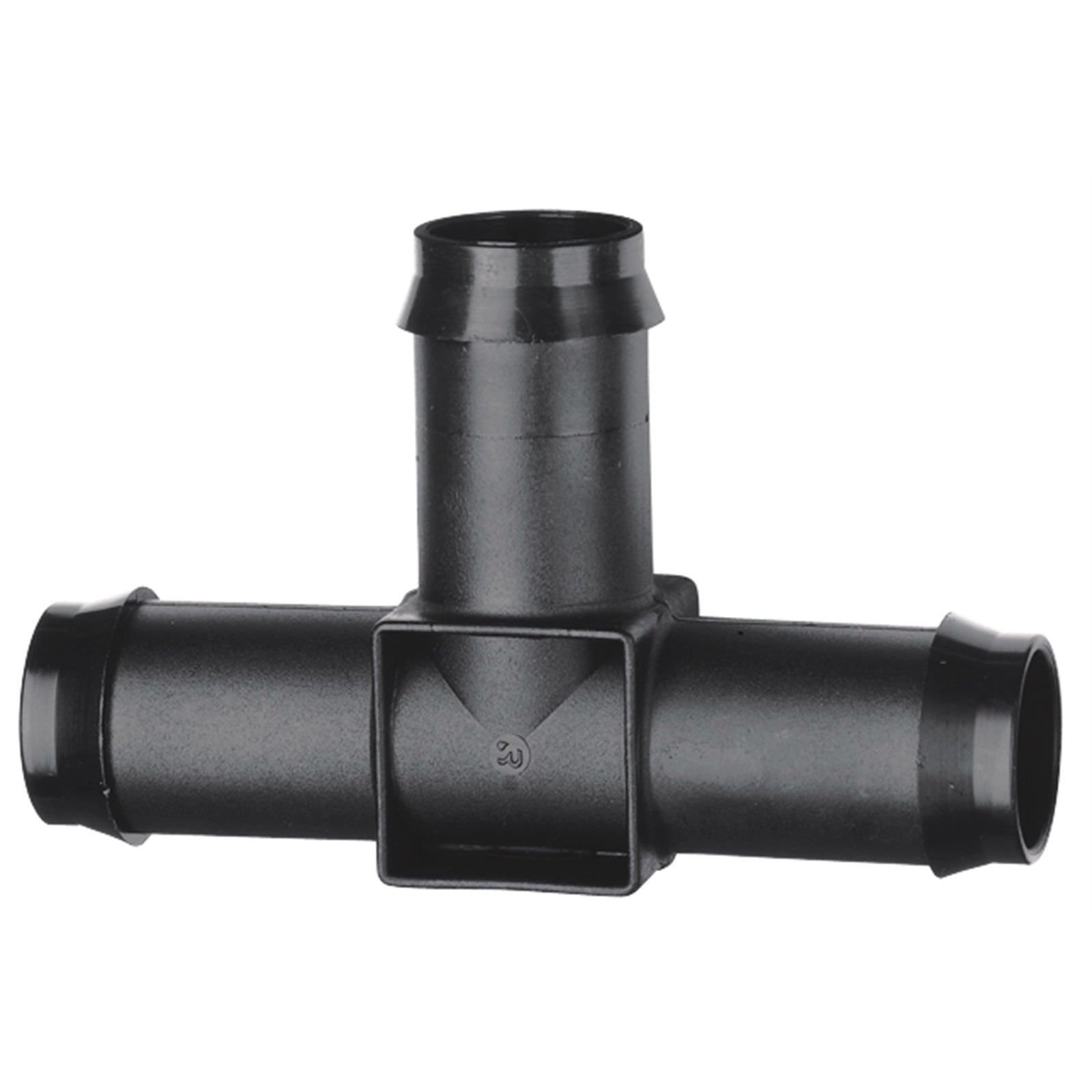Pope 19mm Barbed Tee 10 Pack - Black Polypropylene Poly Joiner, 1000kPa Irrigation