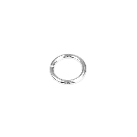 Pinnacle 34 x 6mm Zinc Plated Steel Round Ring - 4 Pack