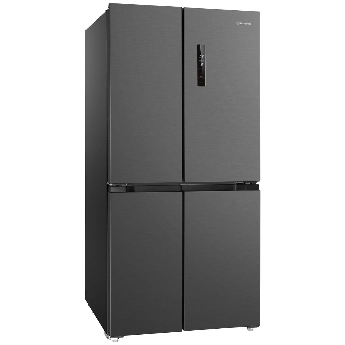 Westinghouse 496L French Door Refrigerator - Charcoal Matte Black, Inverter Compressor, 4 Star - WQE4900BA