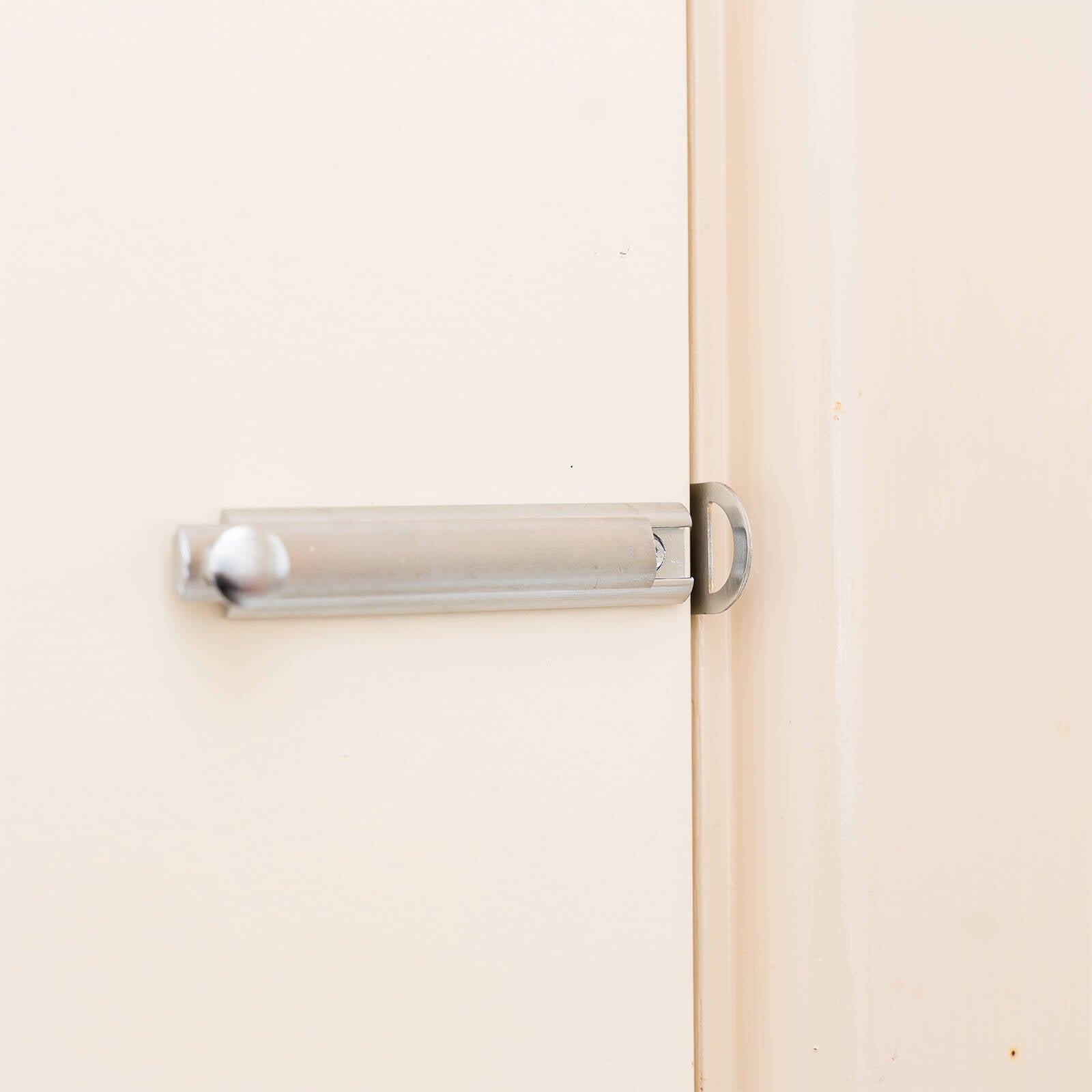Taskmaster 75mm Satin Chrome Solid Brass Surface Bolt