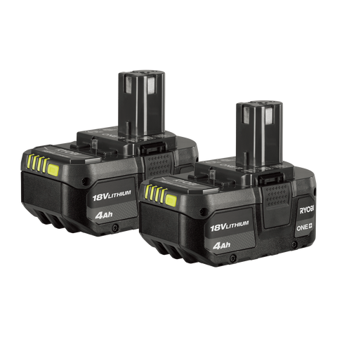 Ryobi 18V ONE+ 4.0Ah Battery Twin Pack RB184040CG