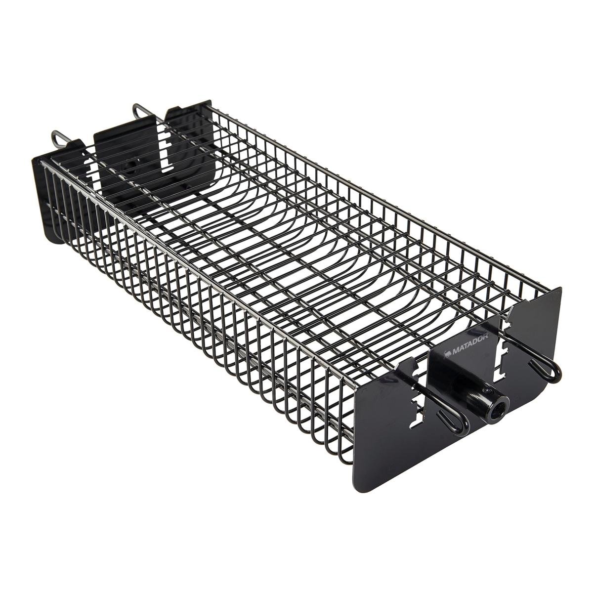 Matador Adjustable Rotisserie Basket - 85mm - Stainless Steel - Secure Cooking - SuperSaverAU - view 1