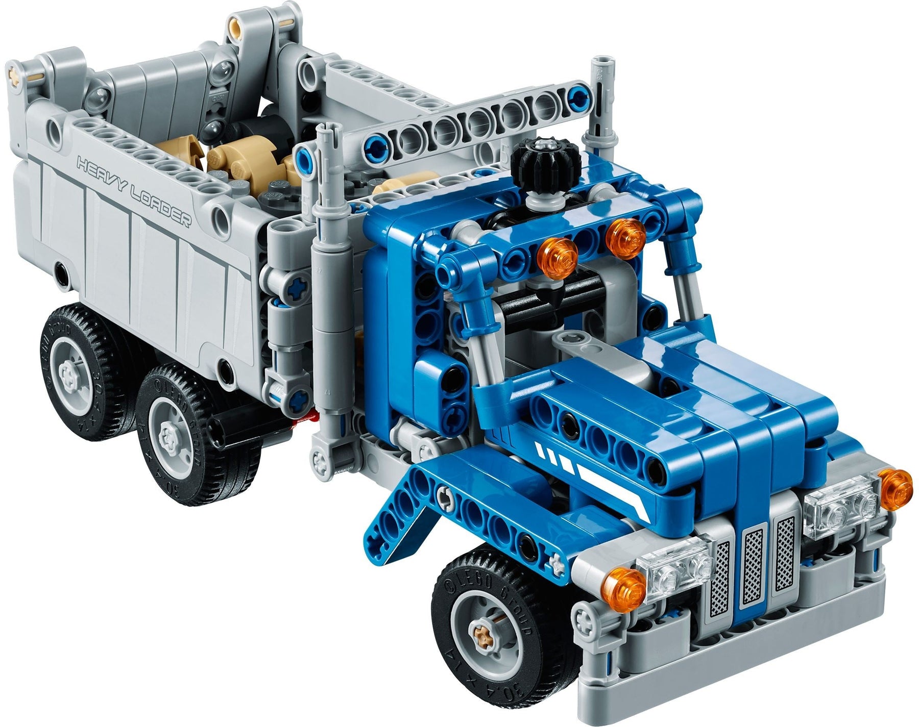 LEGO 42023 Construction Crew Set: Wheel Loader, Dump Truck & Excavator - SuperSaverAU - view 3