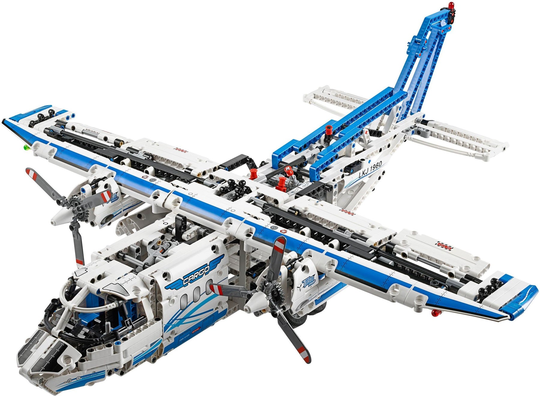 LEGO 42025 Cargo Plane: Motorized, Huge, Realistic! - SuperSaverAU - view 6